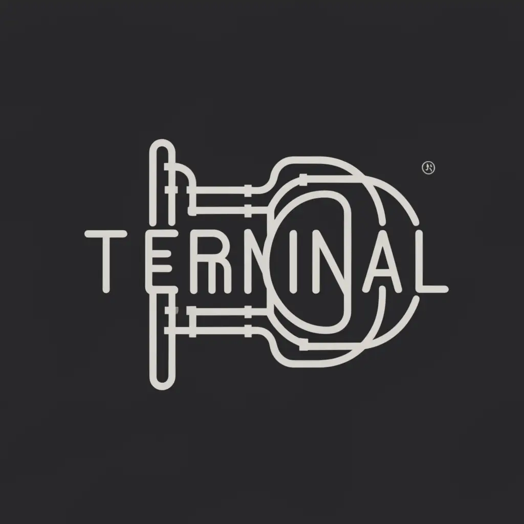 a logo design,with the text "Terminal ", main symbol:elegant sneaker,complex,be used in Internet industry,clear background