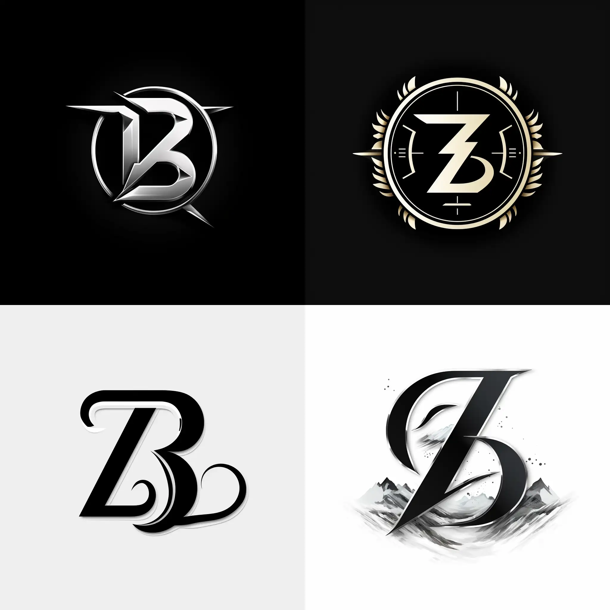 Minimalistic-Professional-Logo-in-Black-and-White-B-Z