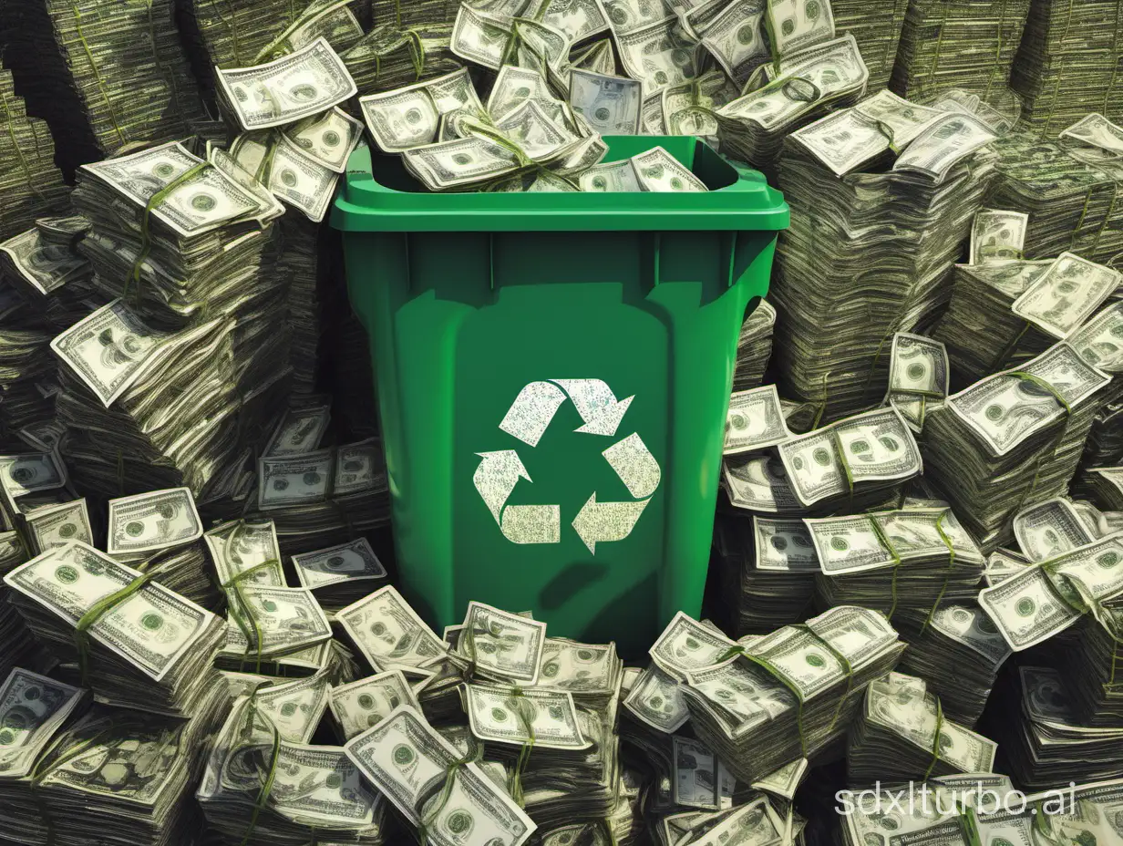 Recycling waste earn a lot of money