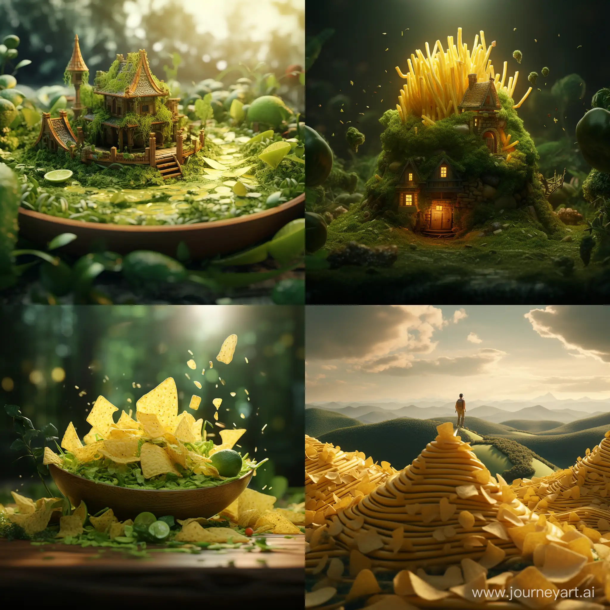 Grass-Chips-3D-Animation-of-NatureInspired-Snack
