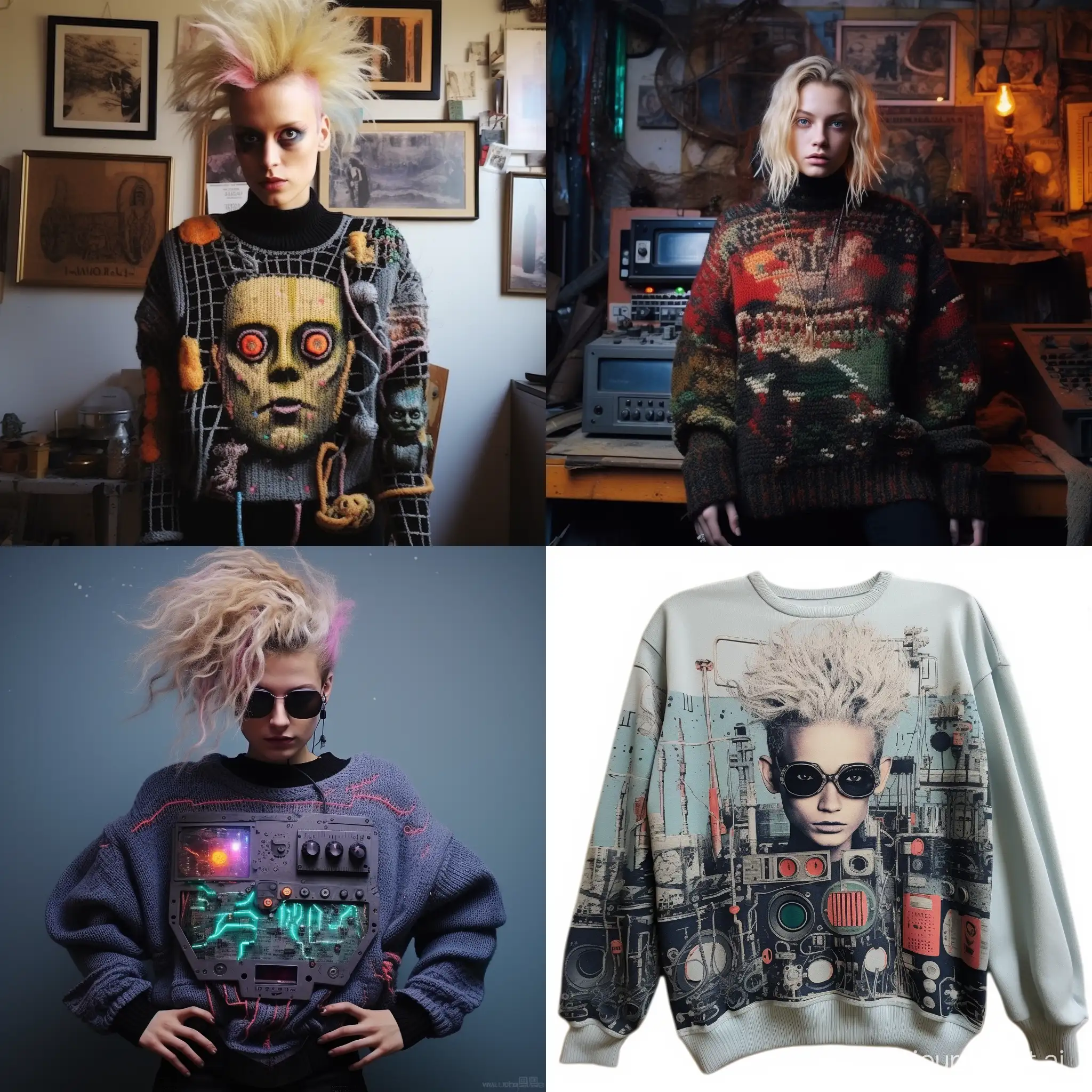 Revolutionary-Punk-Oversized-Knitted-Sweater-Commands-the-World-in-80s-Style
