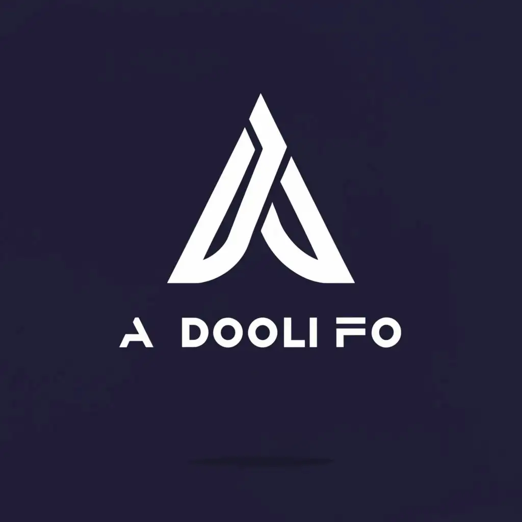 LOGO-Design-For-ADOLFO-Modern-TextBased-Logo-for-Internet-Industry