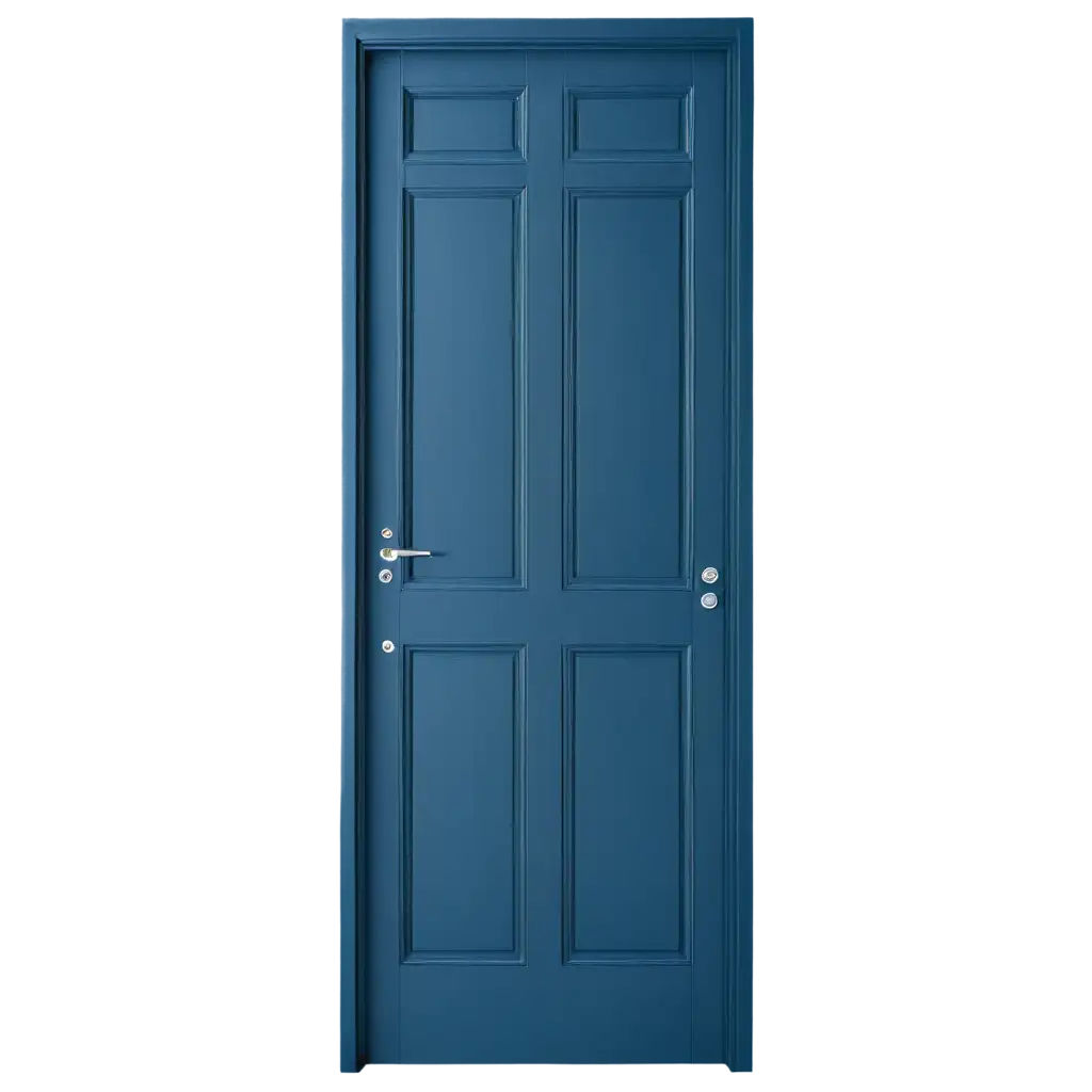 door blue
