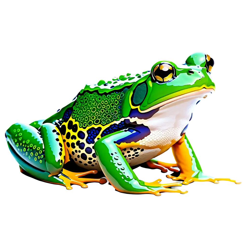 Exquisite-Frog-PNG-Art-Captivating-Natures-Beauty-in-HighQuality-Format