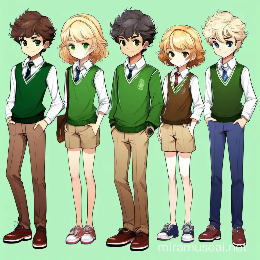 Character illustration, character standing legs hands,Character's Gender Male
Character's Age 2
Character's Ethnicity Caucasian
Character's Skin Color white
Character's Hair Color brown
Character's Hair Style short curly
Character's Eye Color green
Character's Clothing (style & color) casual, preppy