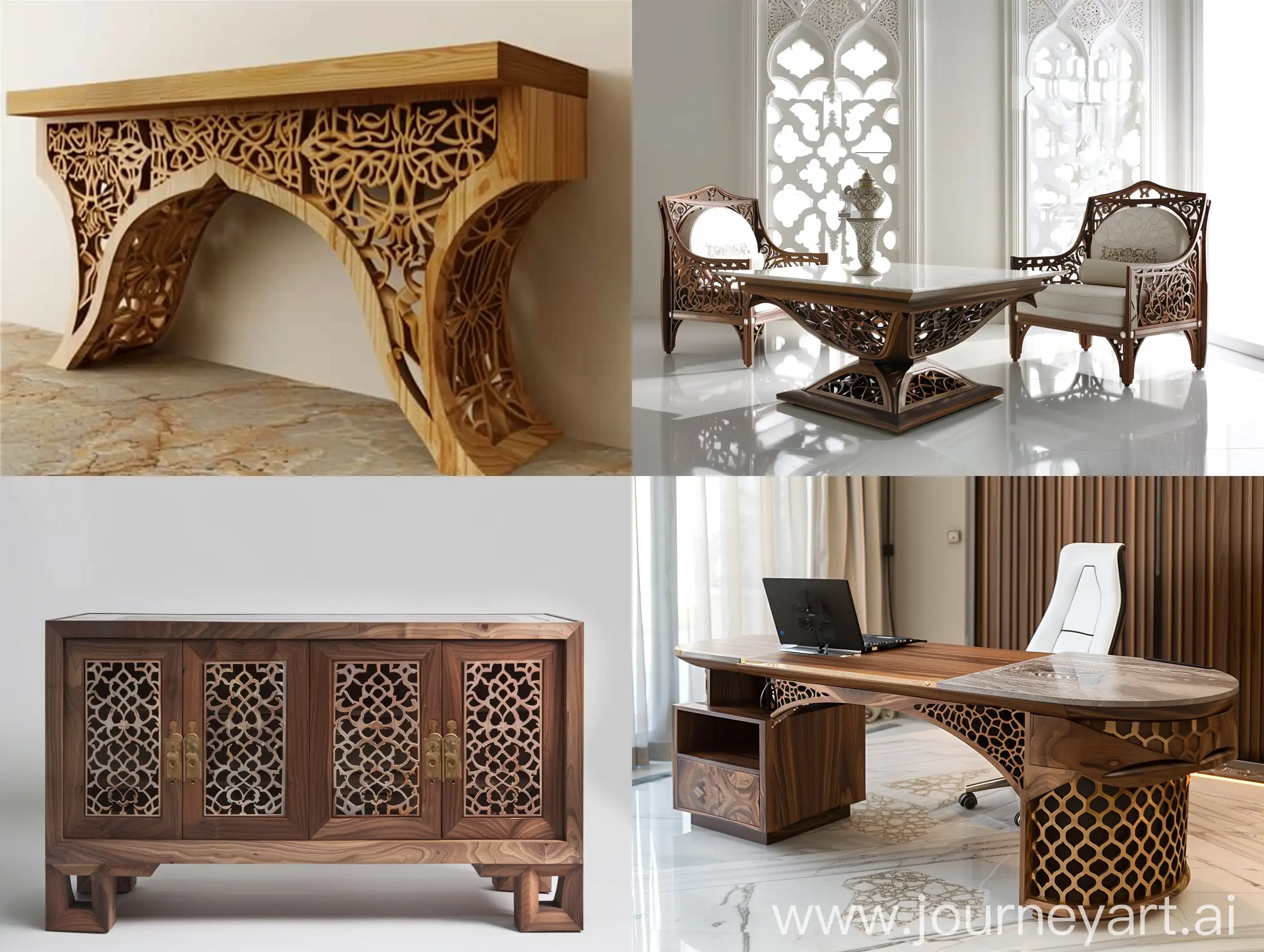 Furniture design, islamic inspiration