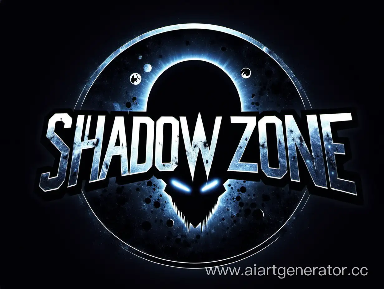 Нужно создать лого для игры SHADOW ZONE, по вселенной сталкера. На лого должно быть название игры, лого должно быть минималистичным