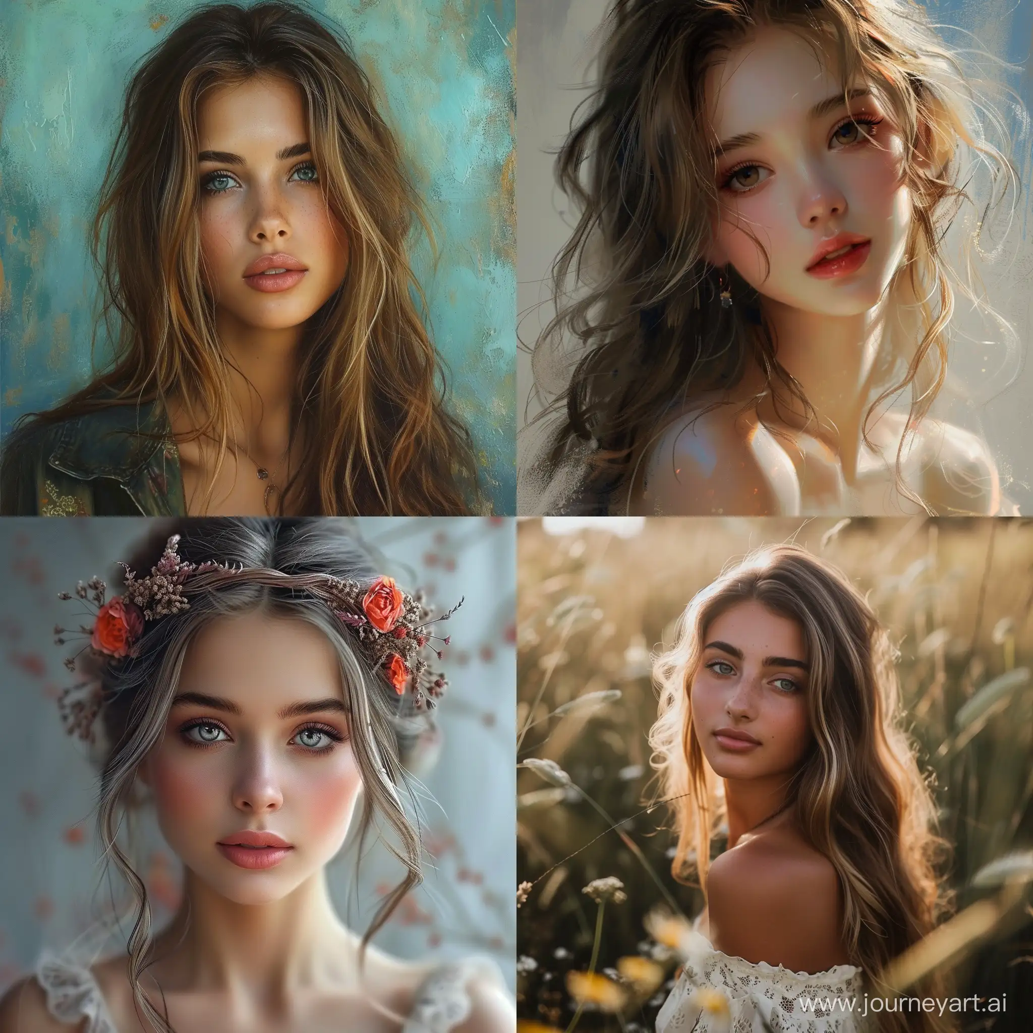 Captivating-Portrait-of-a-Beautiful-Girl-with-Vibrant-Colors-AI-Art