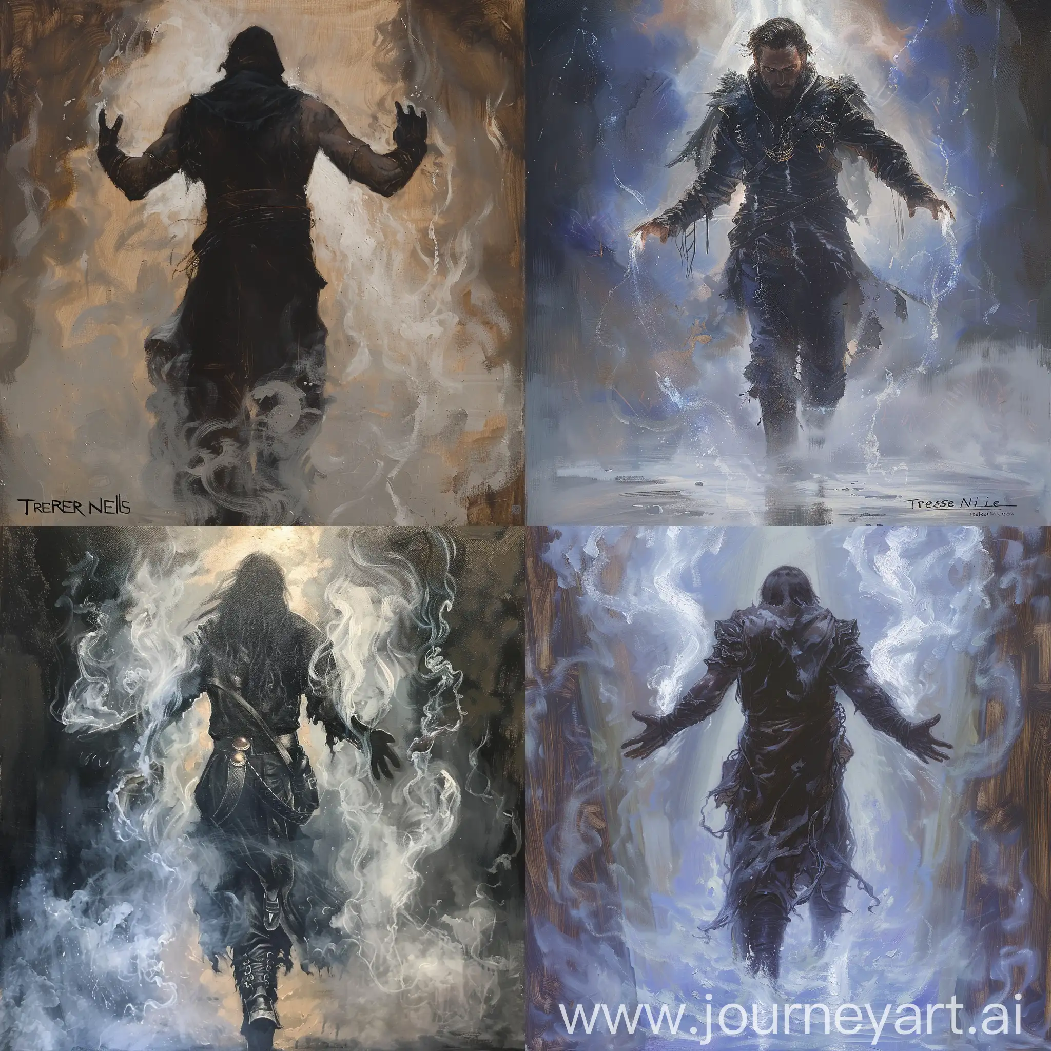Powerful-Battle-Mage-Walking-Amidst-Steam-in-Terese-Nielsen-Style
