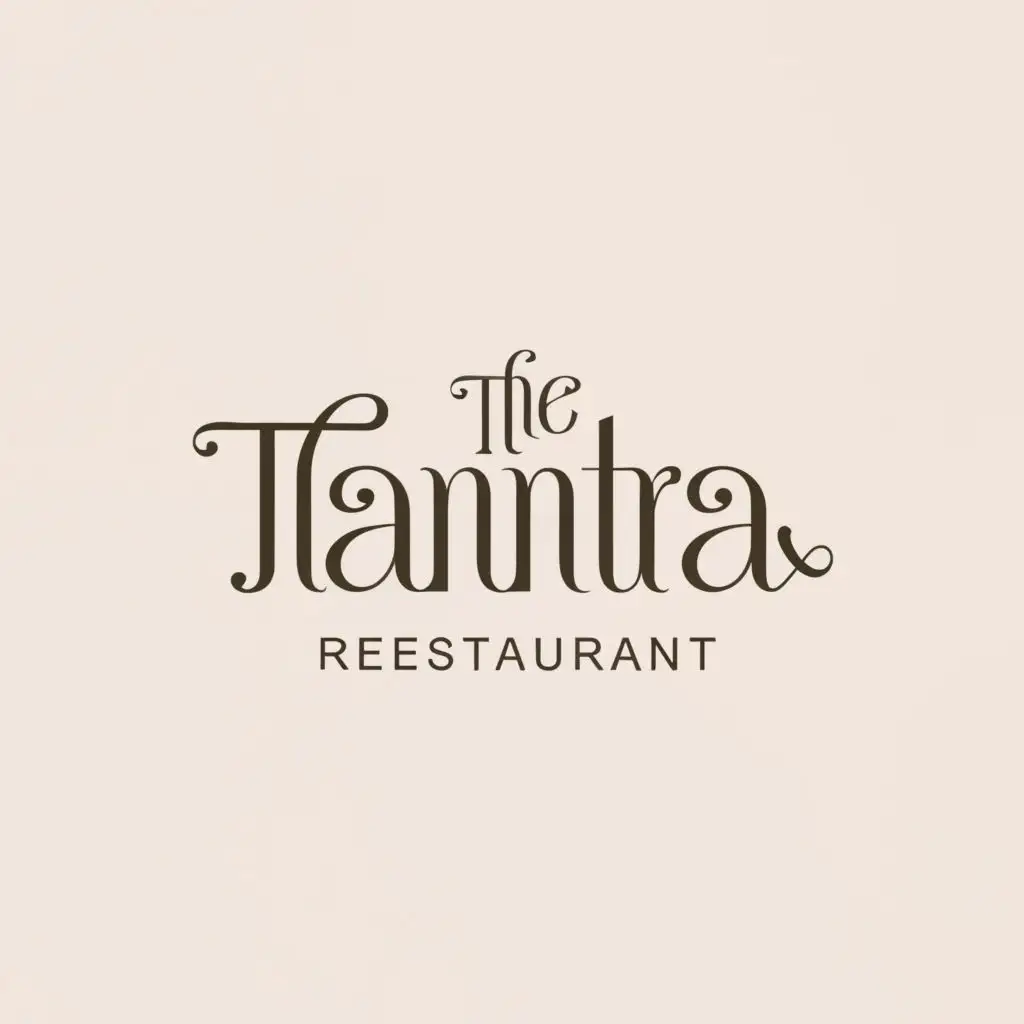 LOGO-Design-for-Tantra-Minimalistic-Restaurant-Industry-Emblem-with-TANTRA-Symbol-on-a-Clear-Background