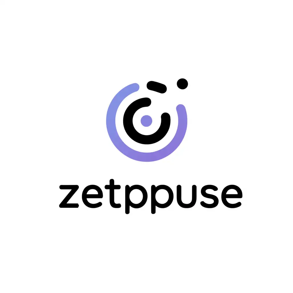 a logo design,with the text "zeitpulse", main symbol:pulsing point,Moderate,be used in Internet industry,clear background