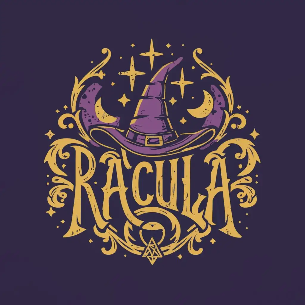 LOGO-Design-For-Raclua-Mystical-Witchcraft-and-Fantasy-Symbol-on-Clear-Background