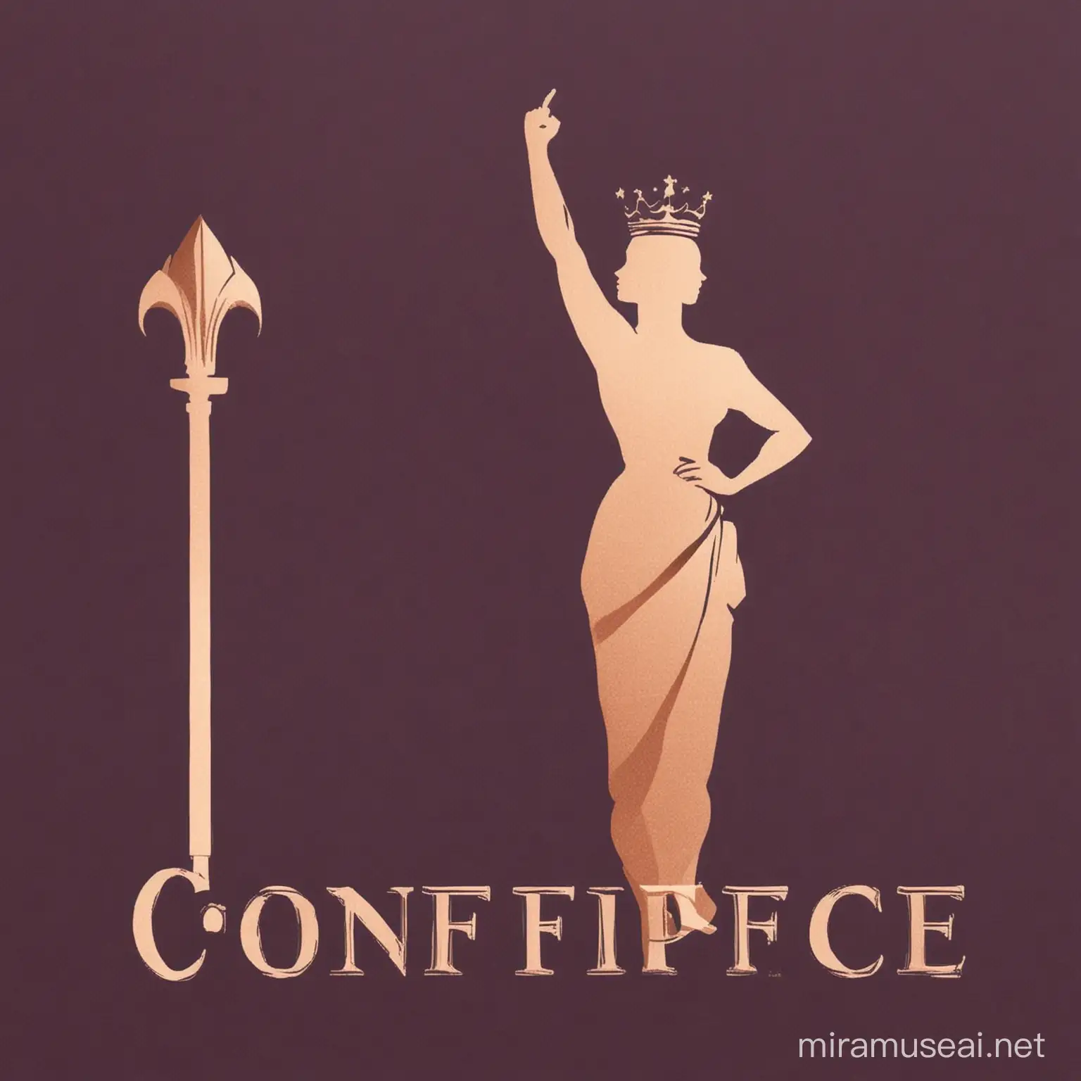 Iconography: A stylized silhouette of a woman in a strong, confident pose, possibly with her head held high or with a raised fist to signify empowerment.
Color Palette: Vibrant and empowering colors like royal purple, deep teal, or rich burgundy, combined with softer tones like rose gold or champagne to balance strength with elegance.
Typography: Clean and modern fonts that convey professionalism and confidence. Consider serif or sans-serif fonts with bold lettering for the brand name, with a more delicate font for accompanying text.
Symbolism: Incorporate subtle elements that represent leadership, such as a crown, a torch, or an upward arrow, to signify progress and growth.