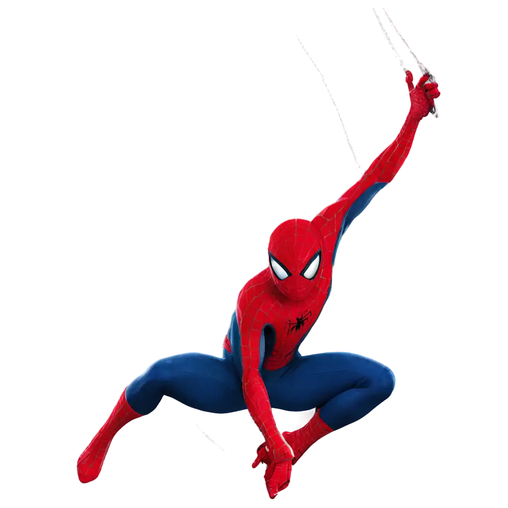 Dynamic-SpiderMan-PNG-Image-Unleashing-the-WebSlinging-Hero-in-HighQuality-Clarity