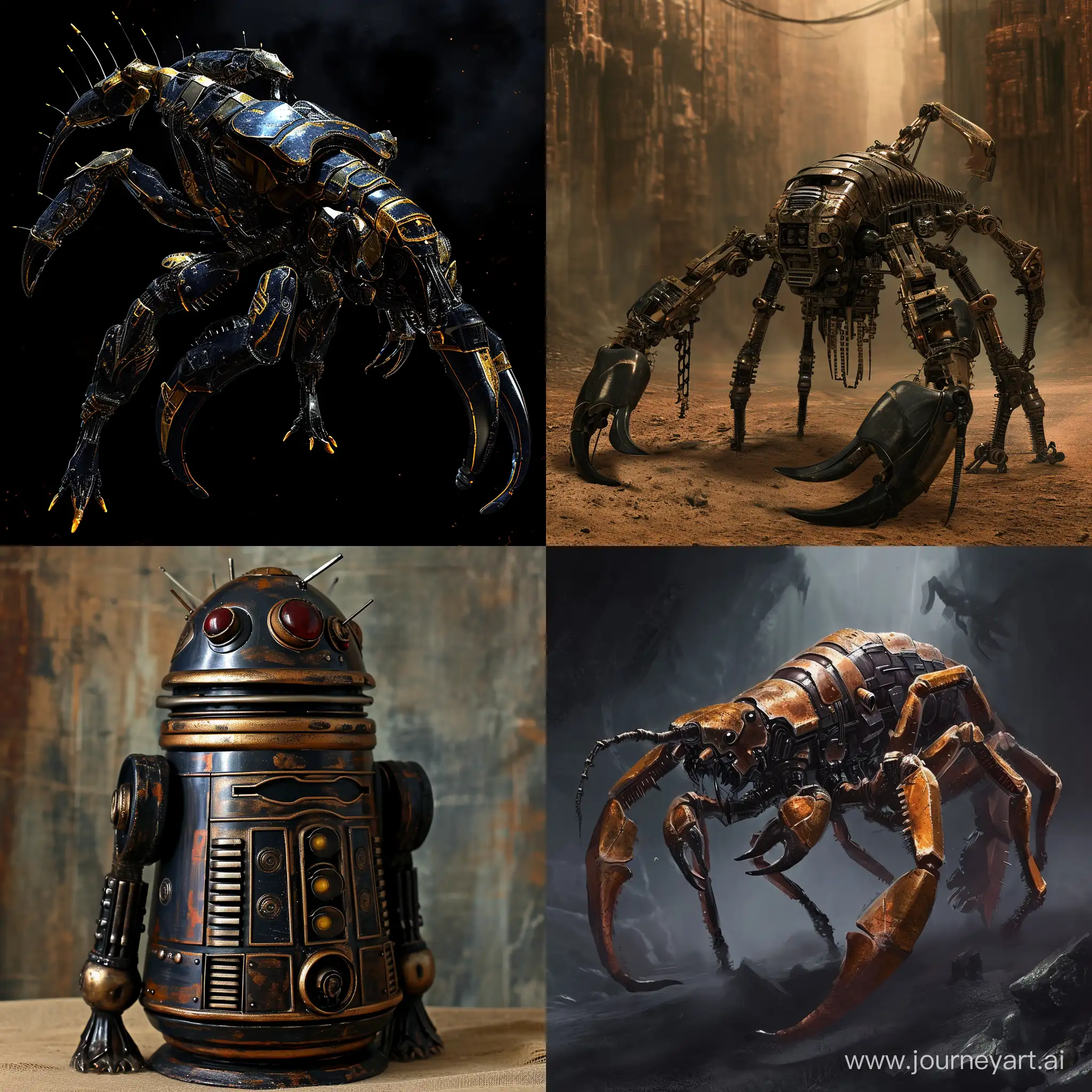 SciFi-Scorpion-Dalek-Digital-Art