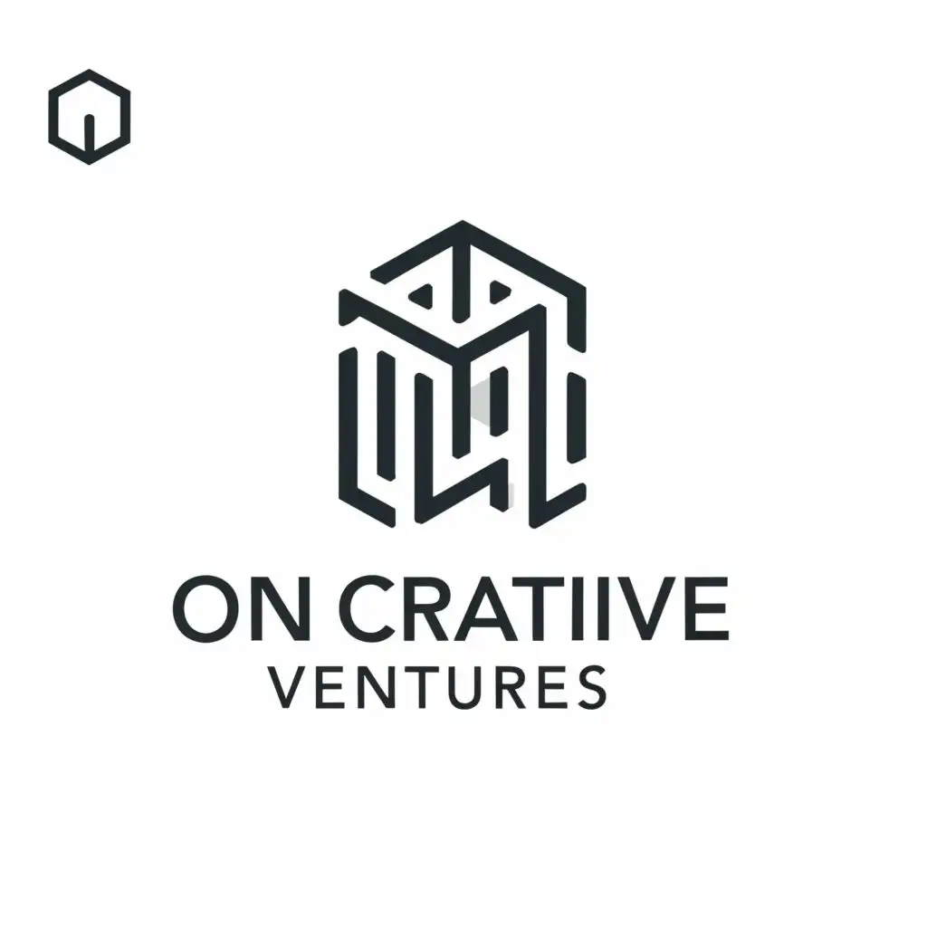 LOGO-Design-For-Creative-Ventures-in-Real-Estate-Bold-Typography-with-Professional-Appeal