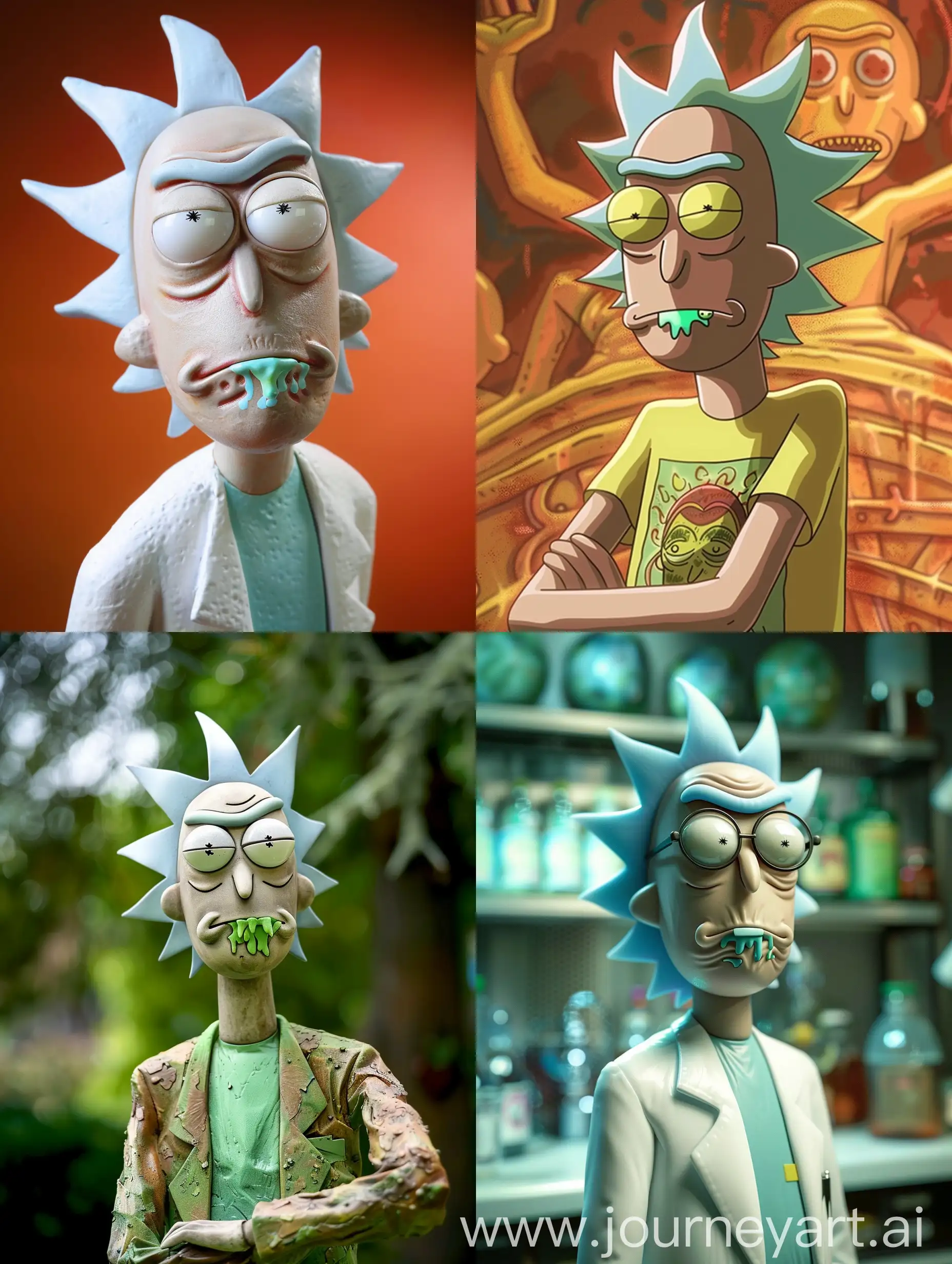 Rick Sanchez from the series "Rick and Morty" photo 