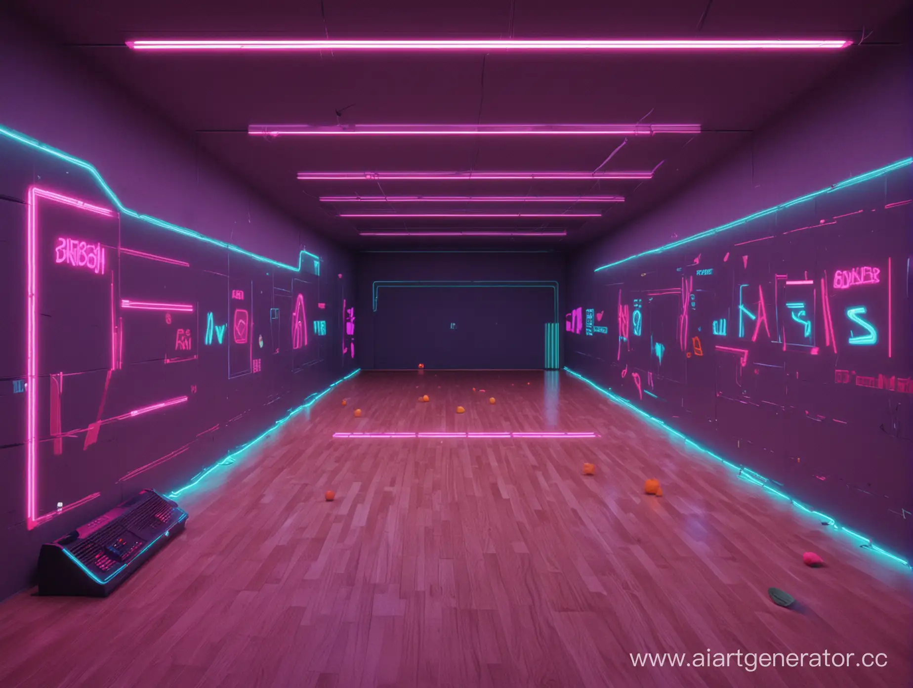 Retrowave-Squash-Game-with-Neon-Lights