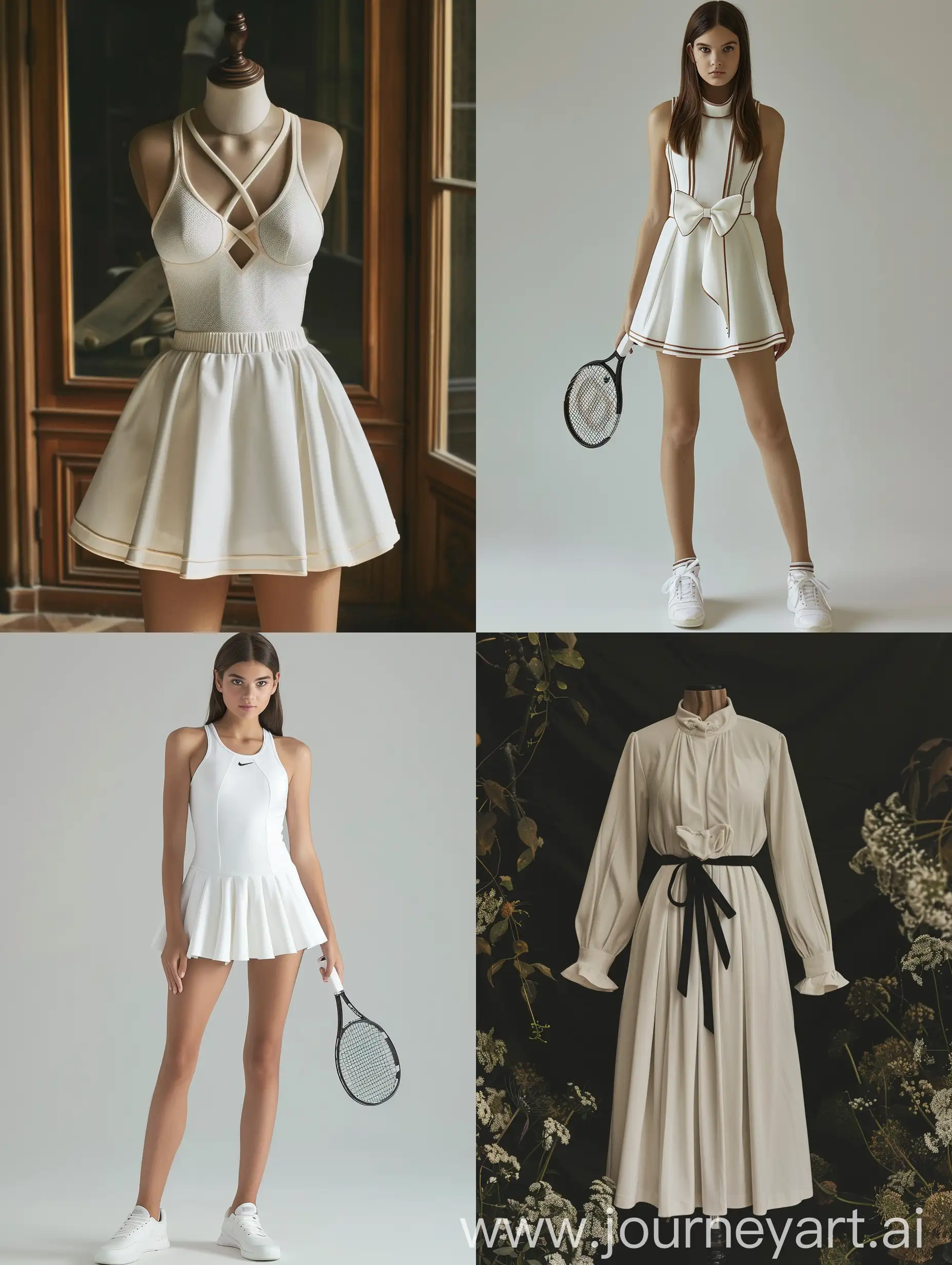 Elegant-Sporty-Tennis-Dress-for-Luxury-Sporting-Events