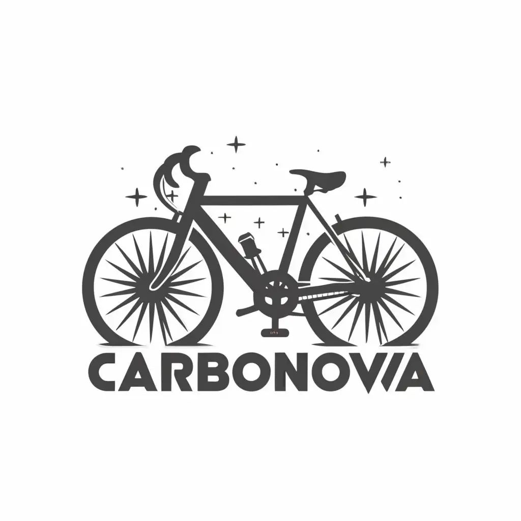 LOGO-Design-For-CarboNova-Dynamic-Bicyclethemed-Typography-for-Travel-Industry