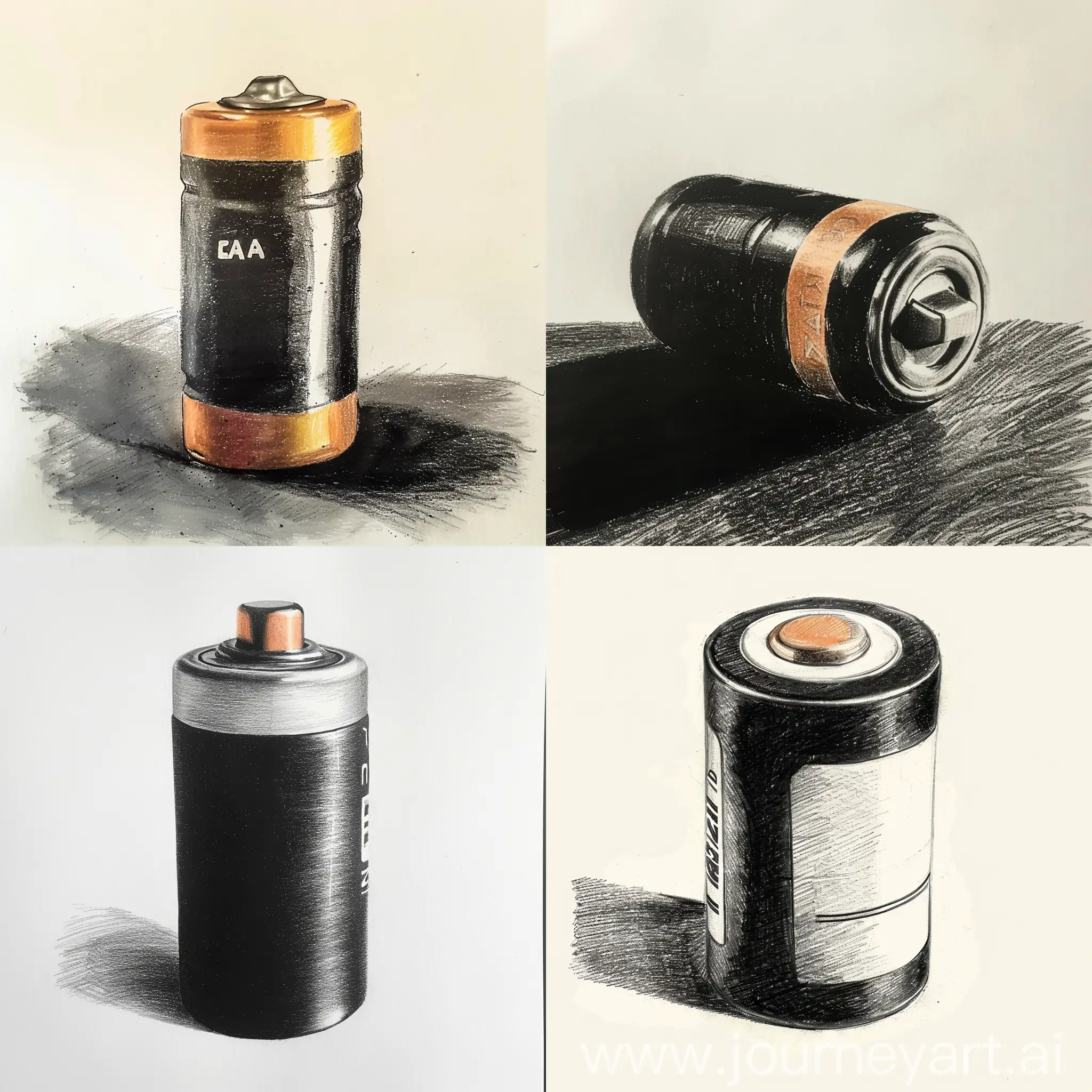 Childs-HandDrawn-AA-Battery-Sketch