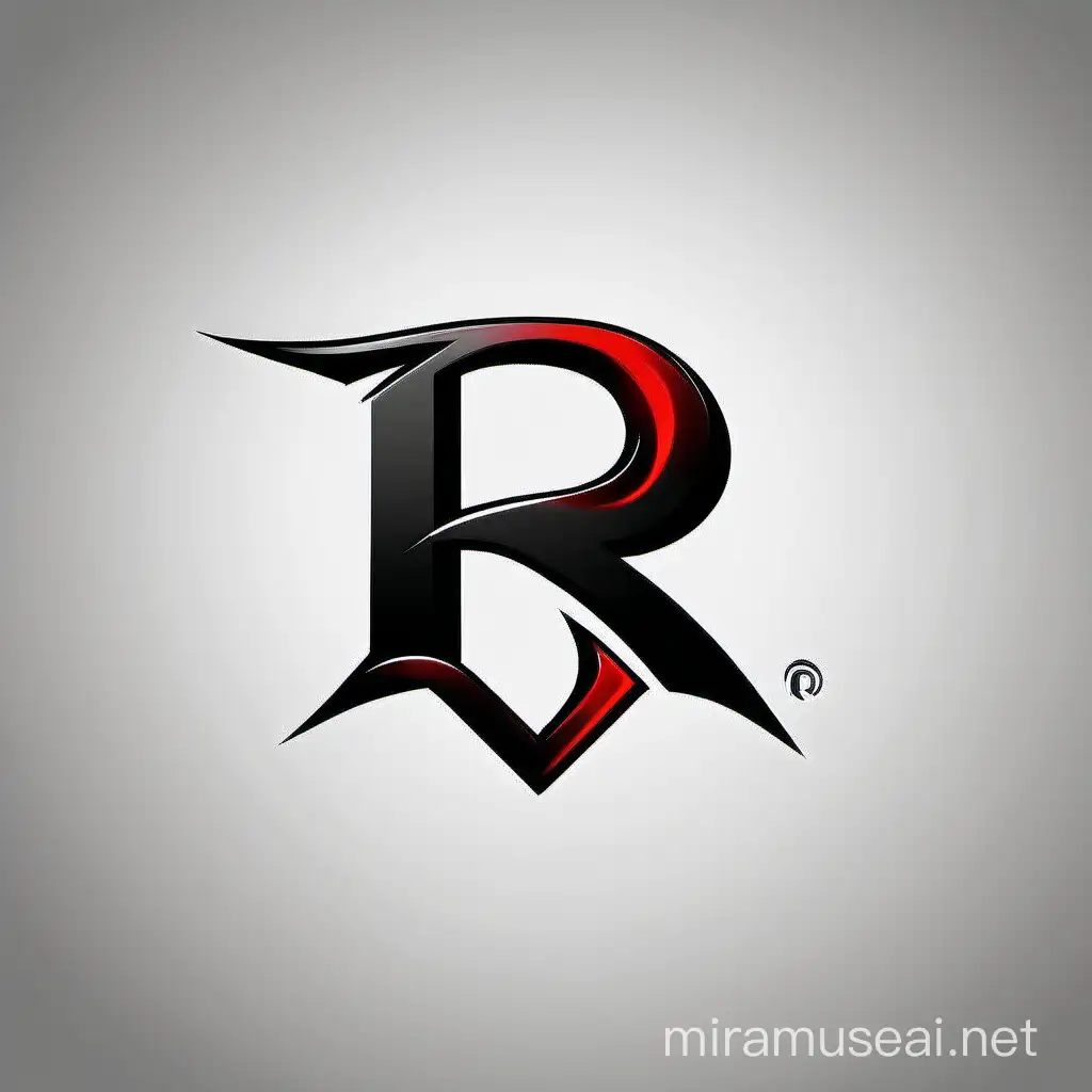 Dynamic R Gaming Logo TShirt Design