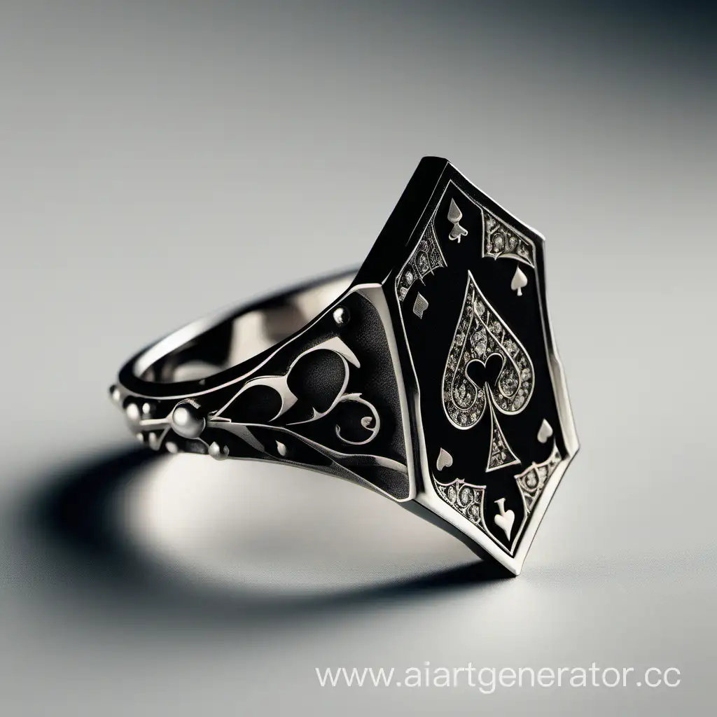 Regal-Queen-of-Spades-Ring-Exquisite-Jewelry-Fit-for-Royalty