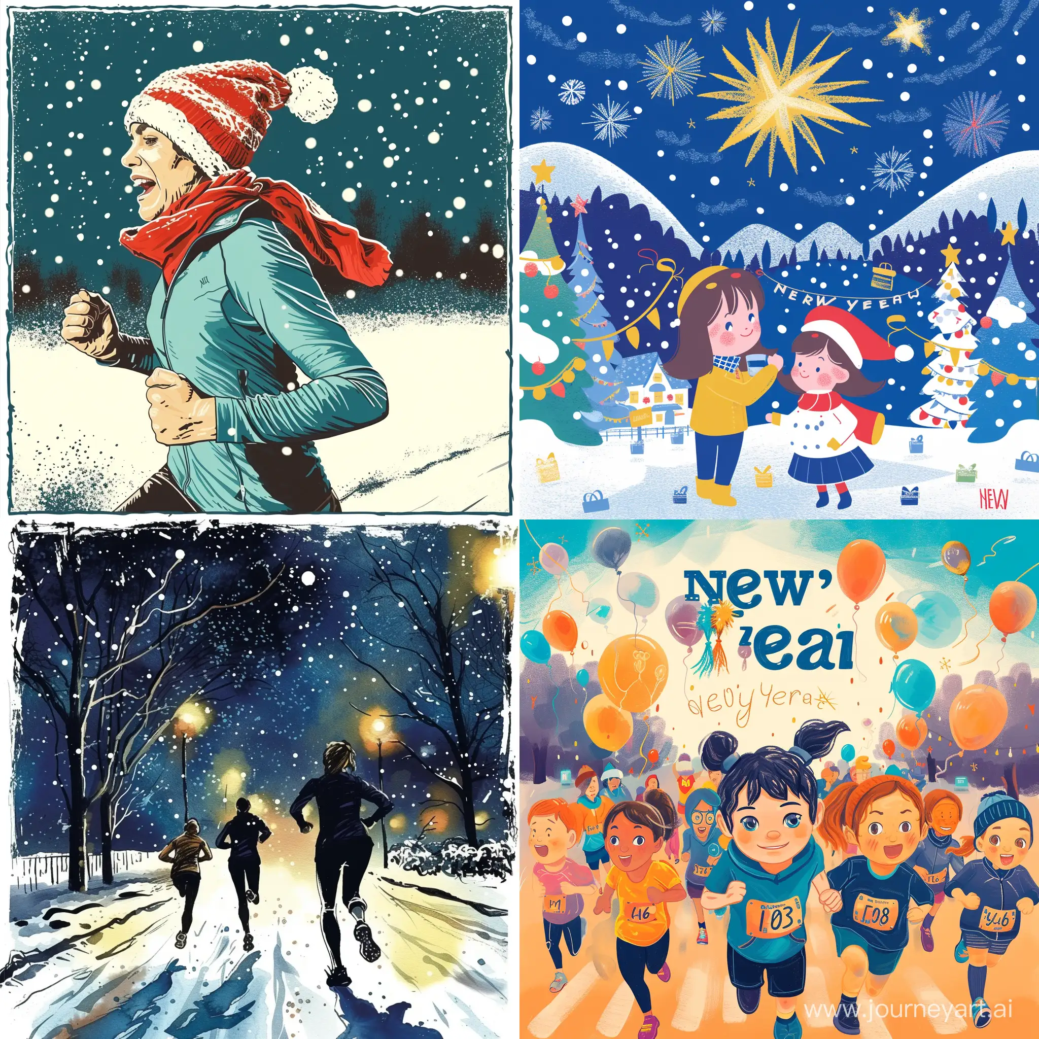 Vibrant-New-Years-Celebration-Run-Poster-with-Customizable-Design