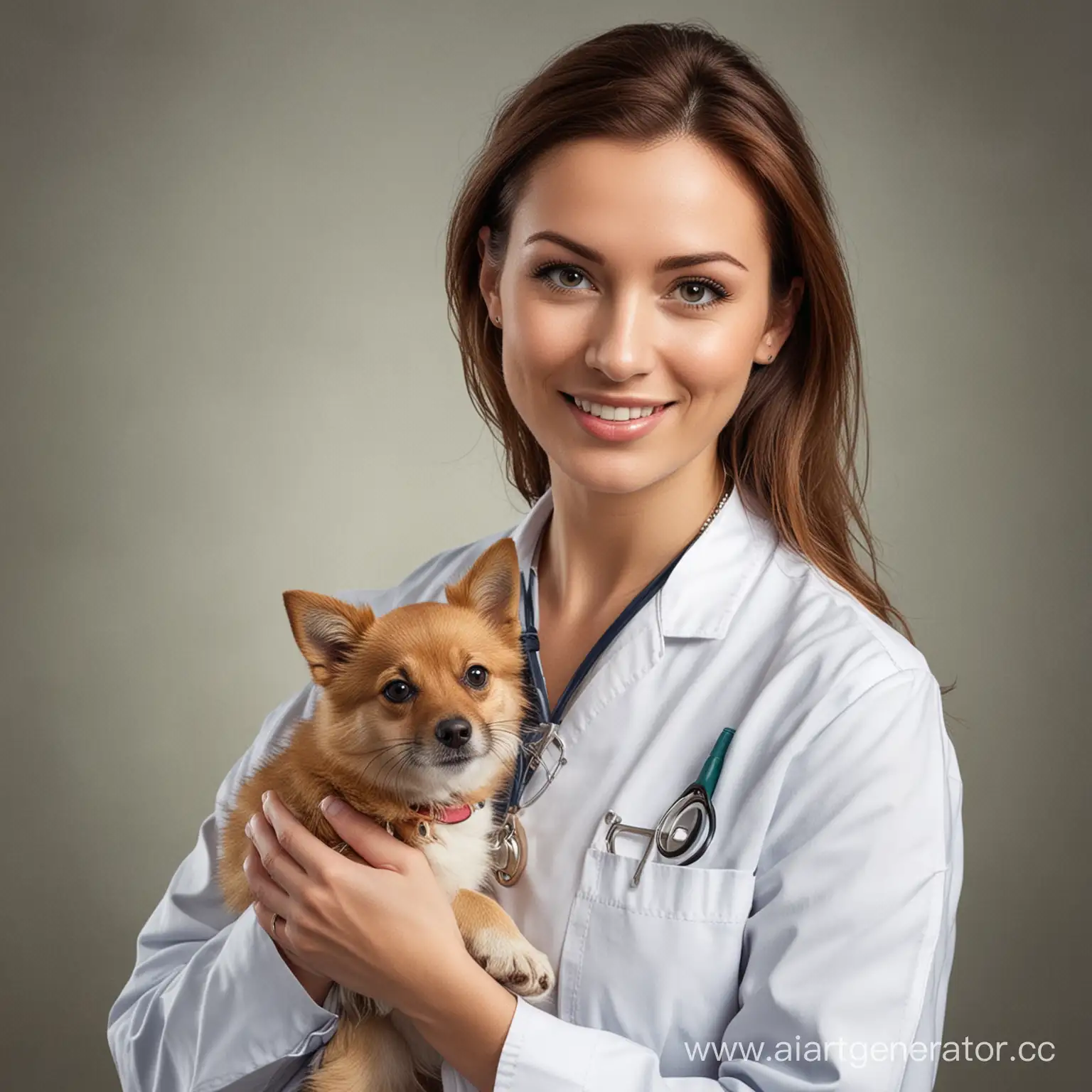 Caring-Veterinarian-Examining-a-Beloved-Pet
