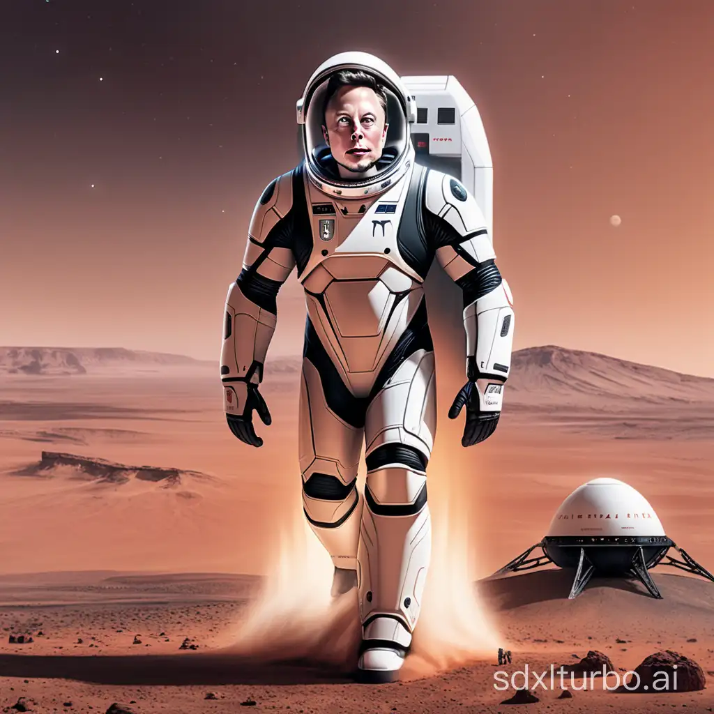 Elon Musk Conquering Mars