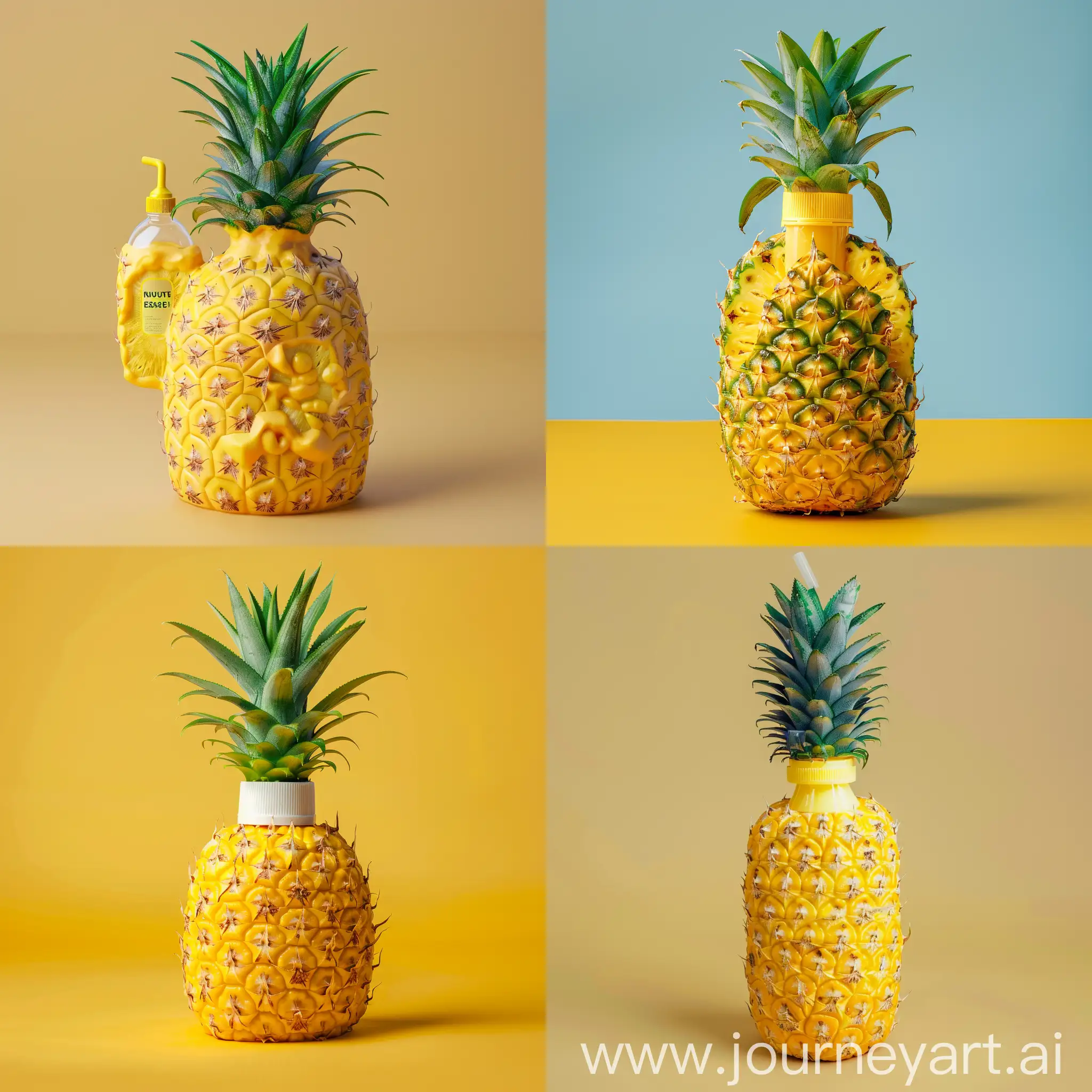 Nutrient-Express-Pineapple-Bottle-Sculpture
