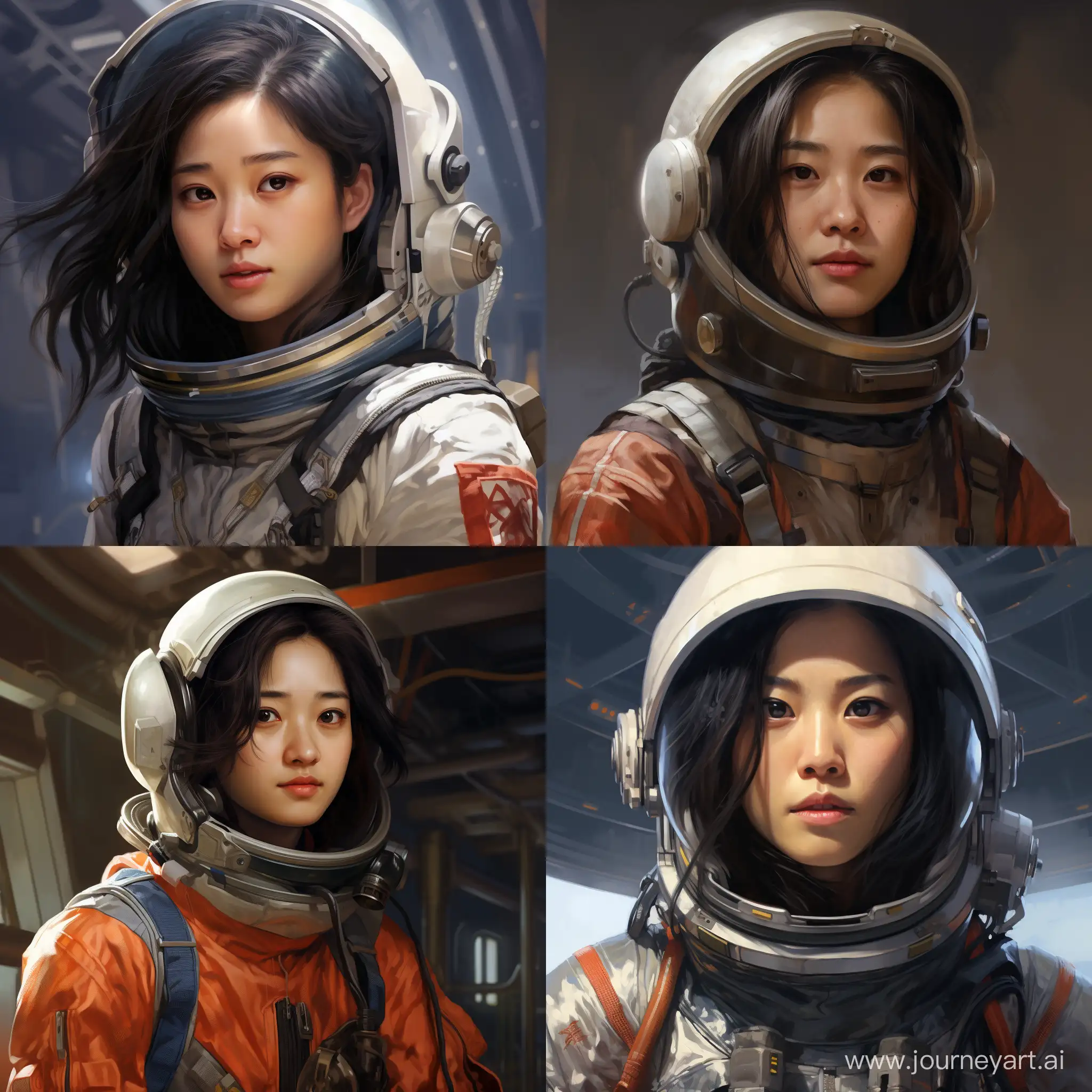 Realistic-Portrait-of-Chinese-Female-Astronaut-in-11-Aspect-Ratio