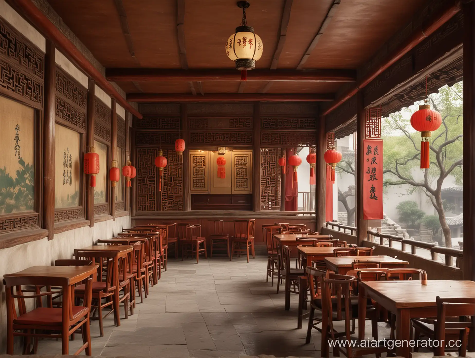 Ancient-Chinese-Cafe-Interior-with-Traditional-Decor