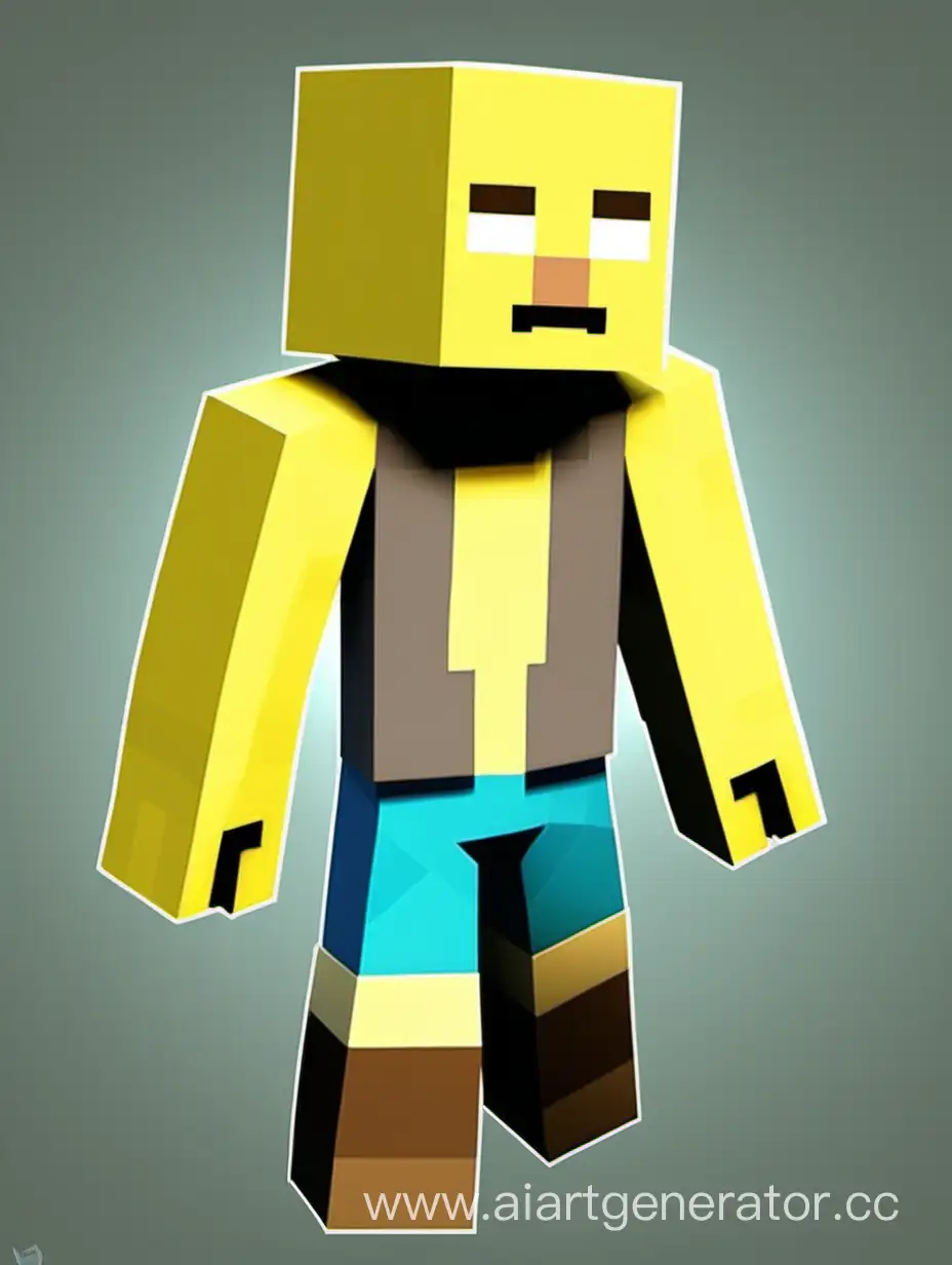 Legendary-Slightly-Yellow-Player-in-Minecraft-Iconic-Character-Exploration