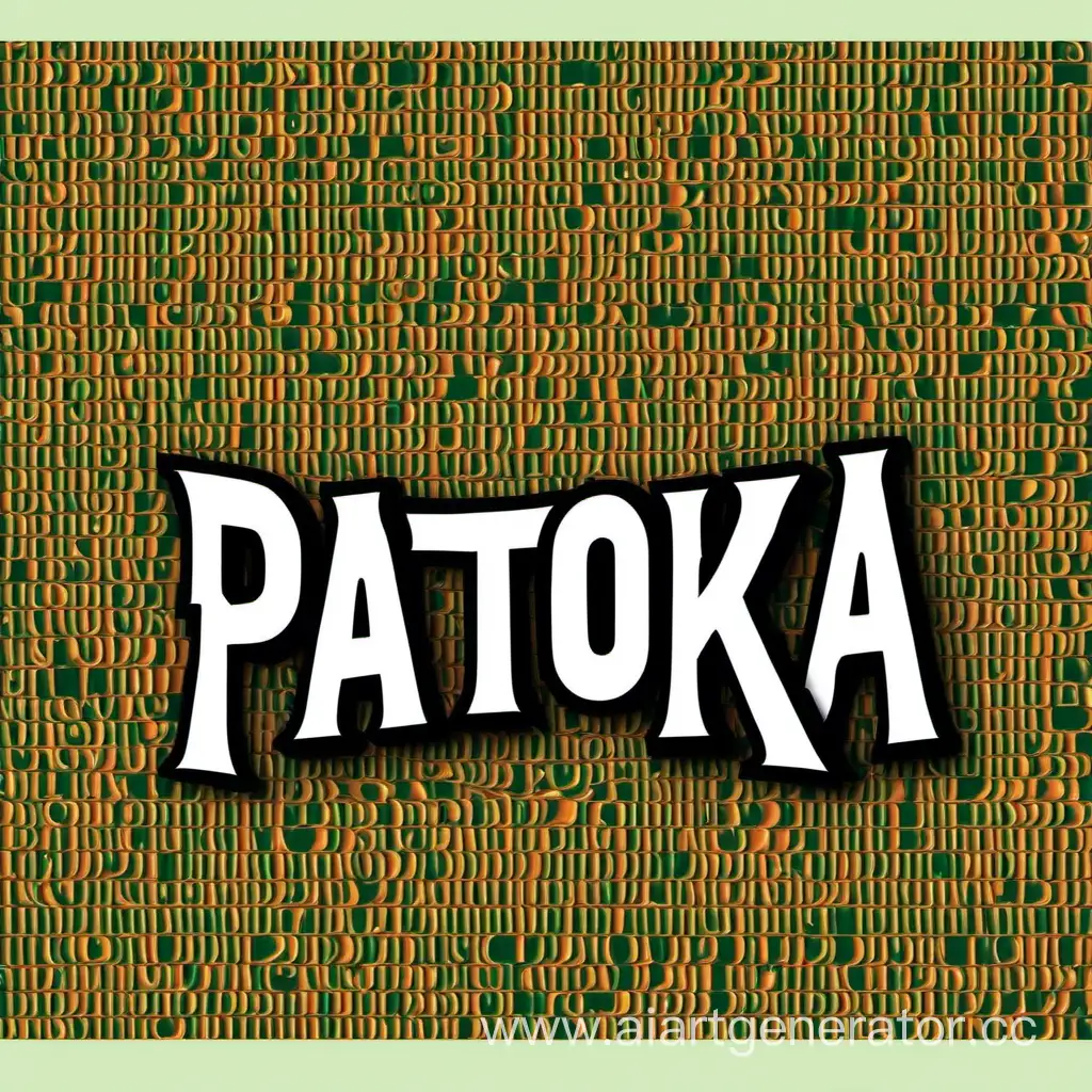 Придумай изображение  для ника "patoka"