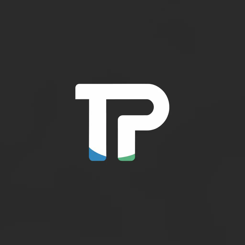 a logo design,with the text "TP", main symbol:ton, pump,Minimalistic,be used in Technology industry,clear background