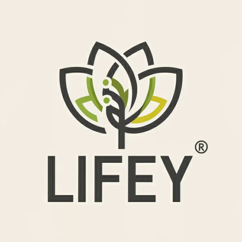 a logo design,with the text "Lifey", main symbol:life,complex,be used in Retail industry,clear background