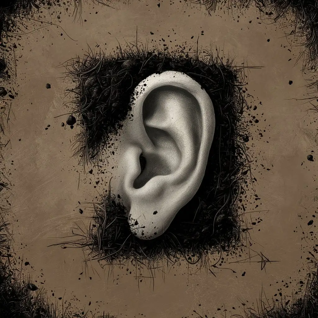Underground-Ear-Minimalistic-Realism-Drawing-Inspired-by-Roger-Ballen
