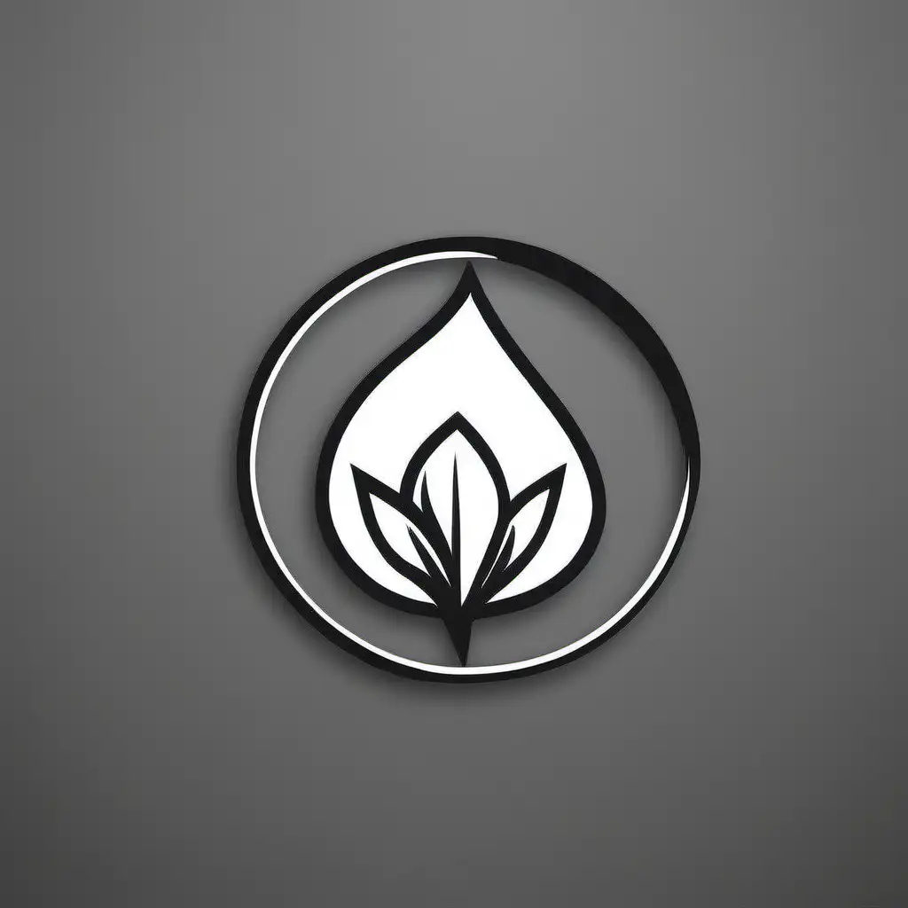 Minimalistic Black and White Logo for PRINTACULAR on Black Background