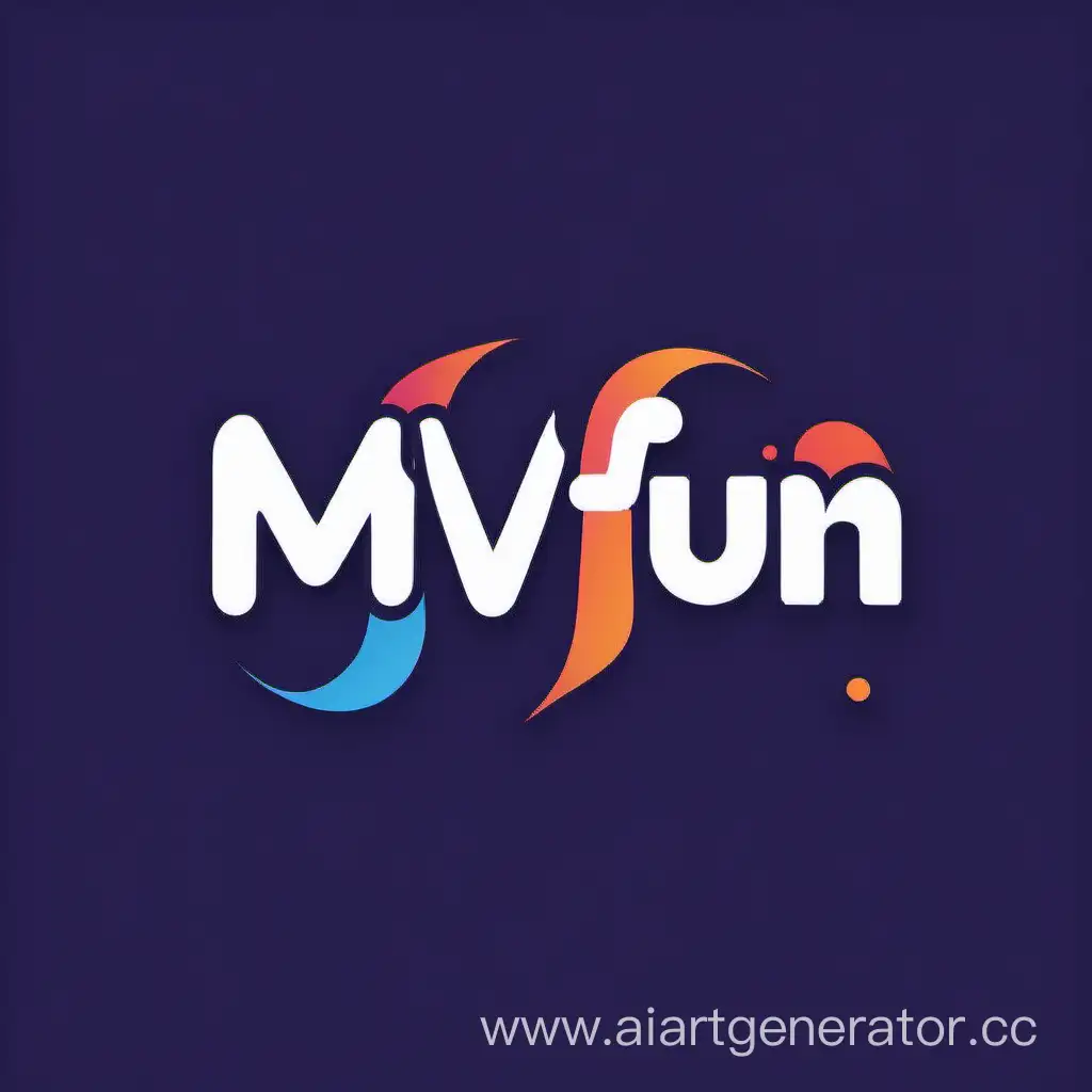 Colorful-Abstract-Mvfun-Logo-Design