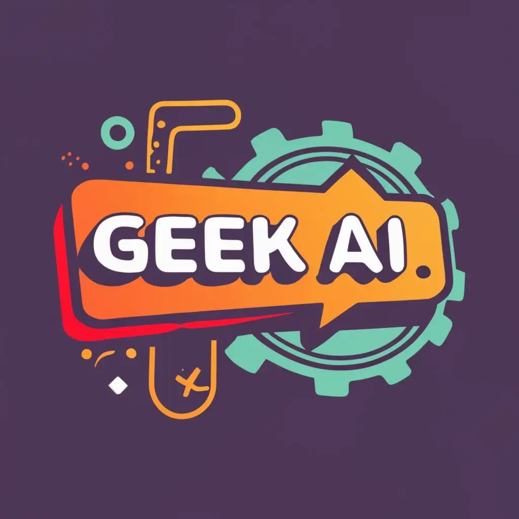 logo, Geek AI TOOLS, with the text "Geek AI TOOLS", typography, be used in Internet industry.AI should highlight