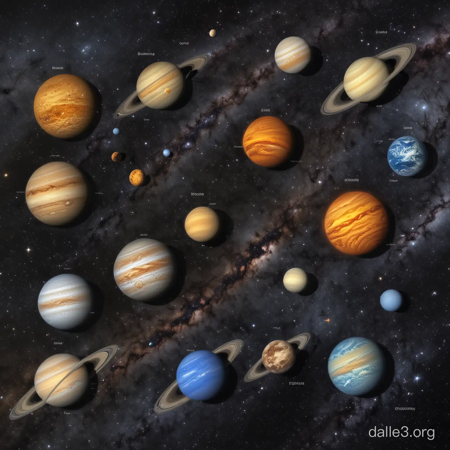 planets of the solar system