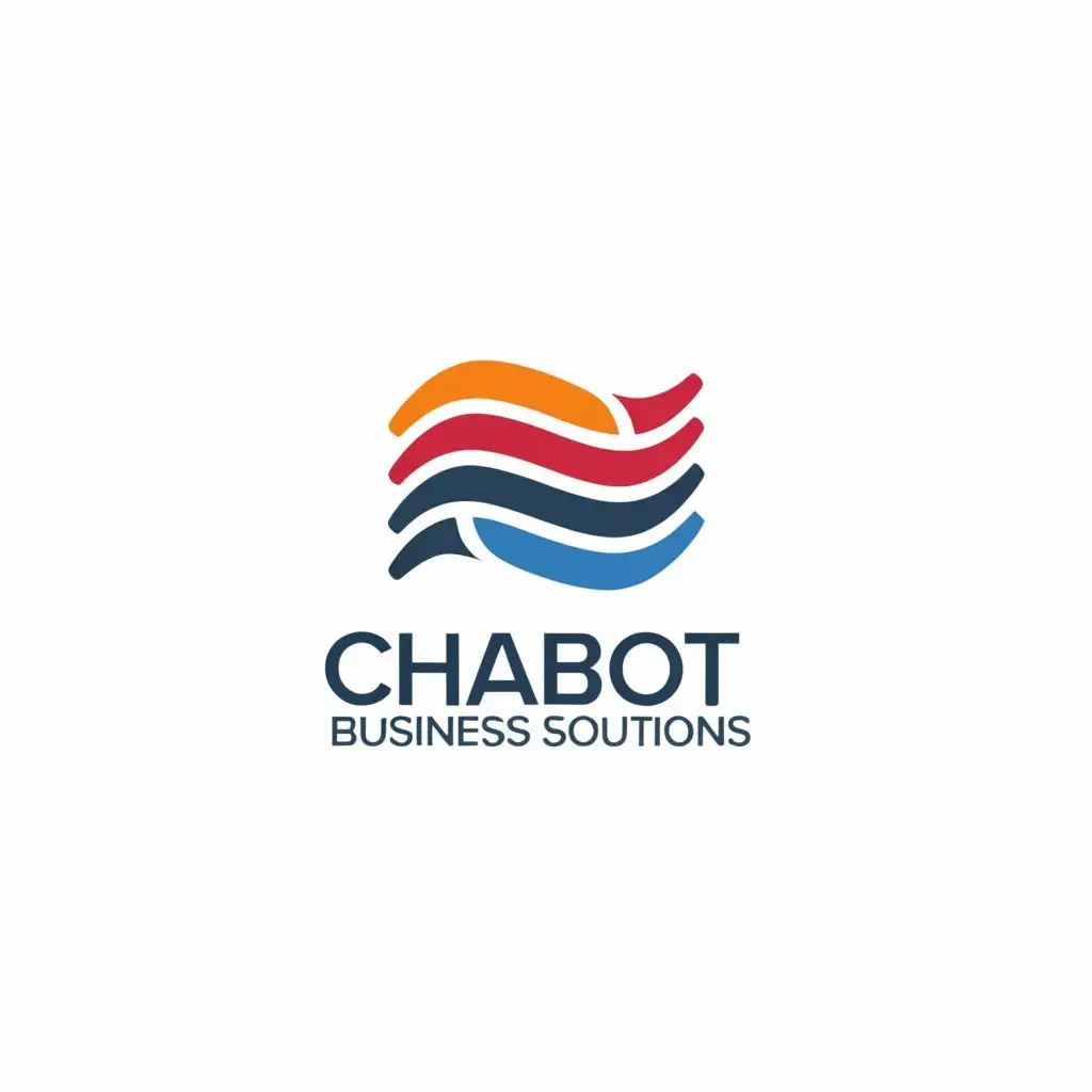 a logo design,with the text "Chabot Business Solutions", main symbol:lake,Moderate,be used in Technology industry,clear background