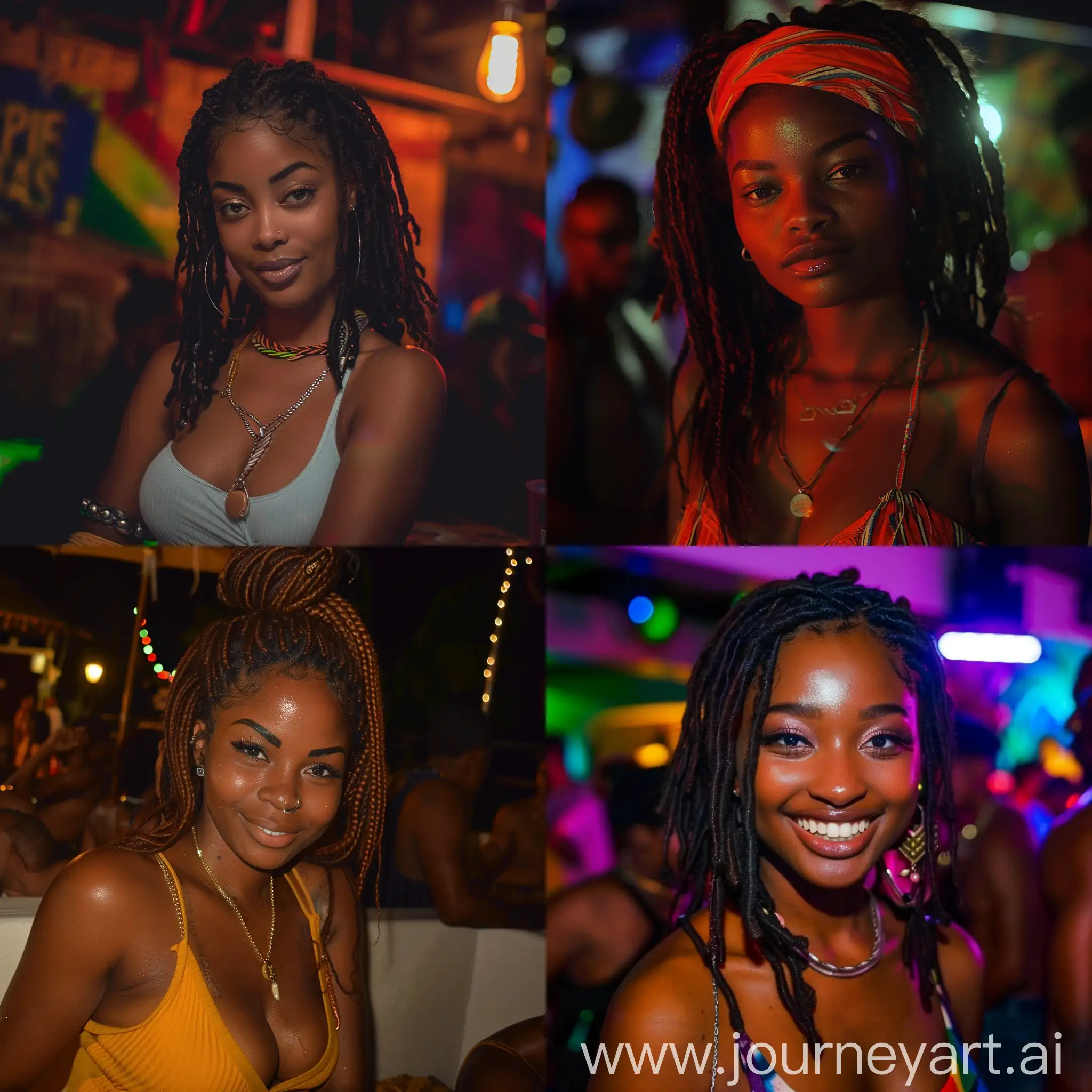 Vibrant-Jamaican-Woman-Dancing-in-the-Club