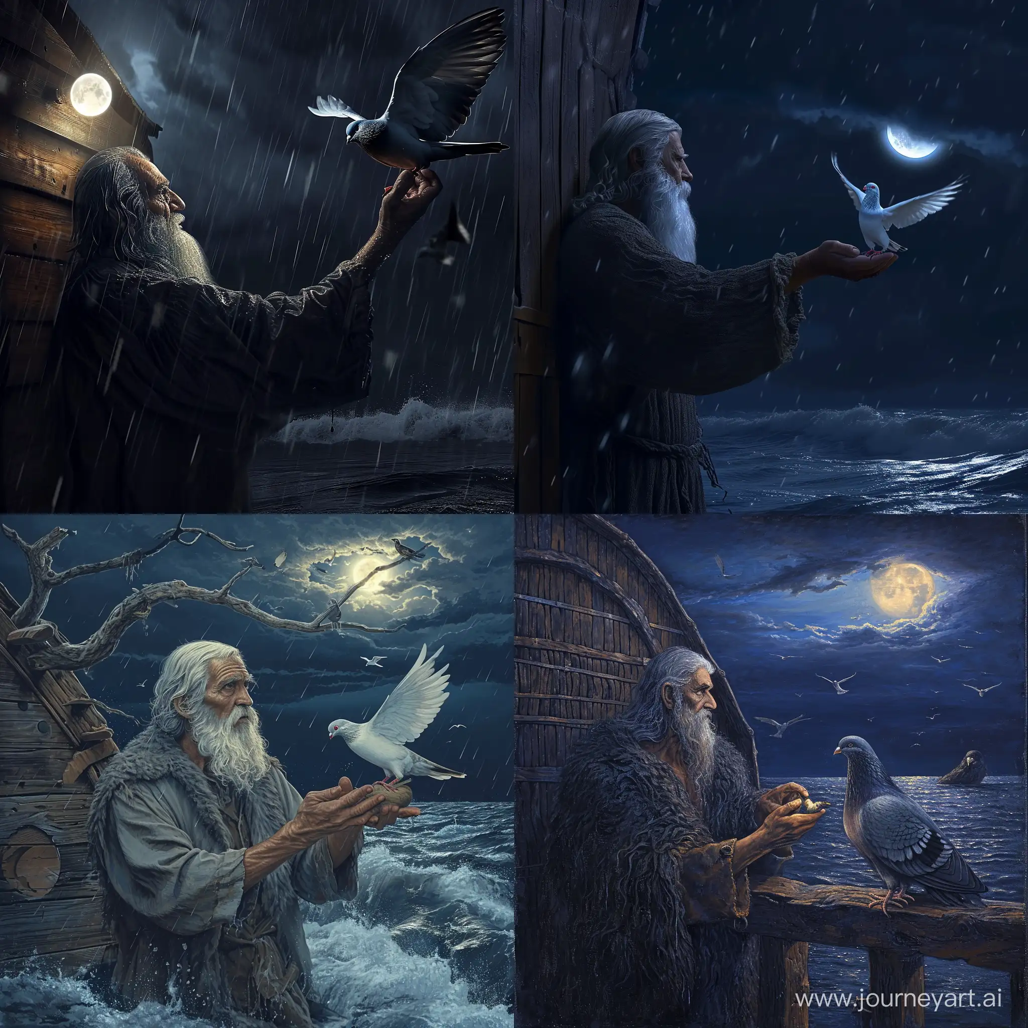 Noahs-Hopeful-Night-Wise-Man-in-the-Great-Ark-Sends-Pigeon-Amidst-the-Flood