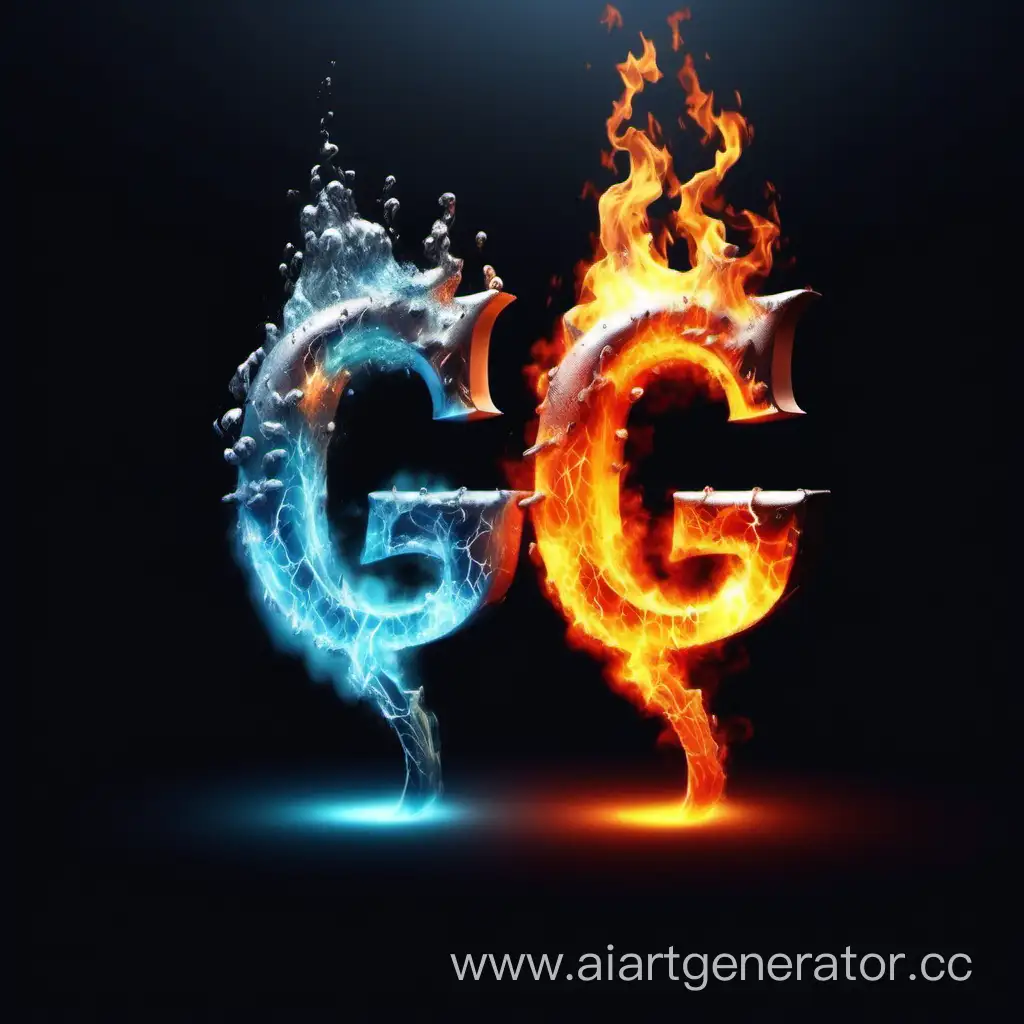 Dynamic-CG-Letters-with-Elemental-Fusion-on-Dark-Background