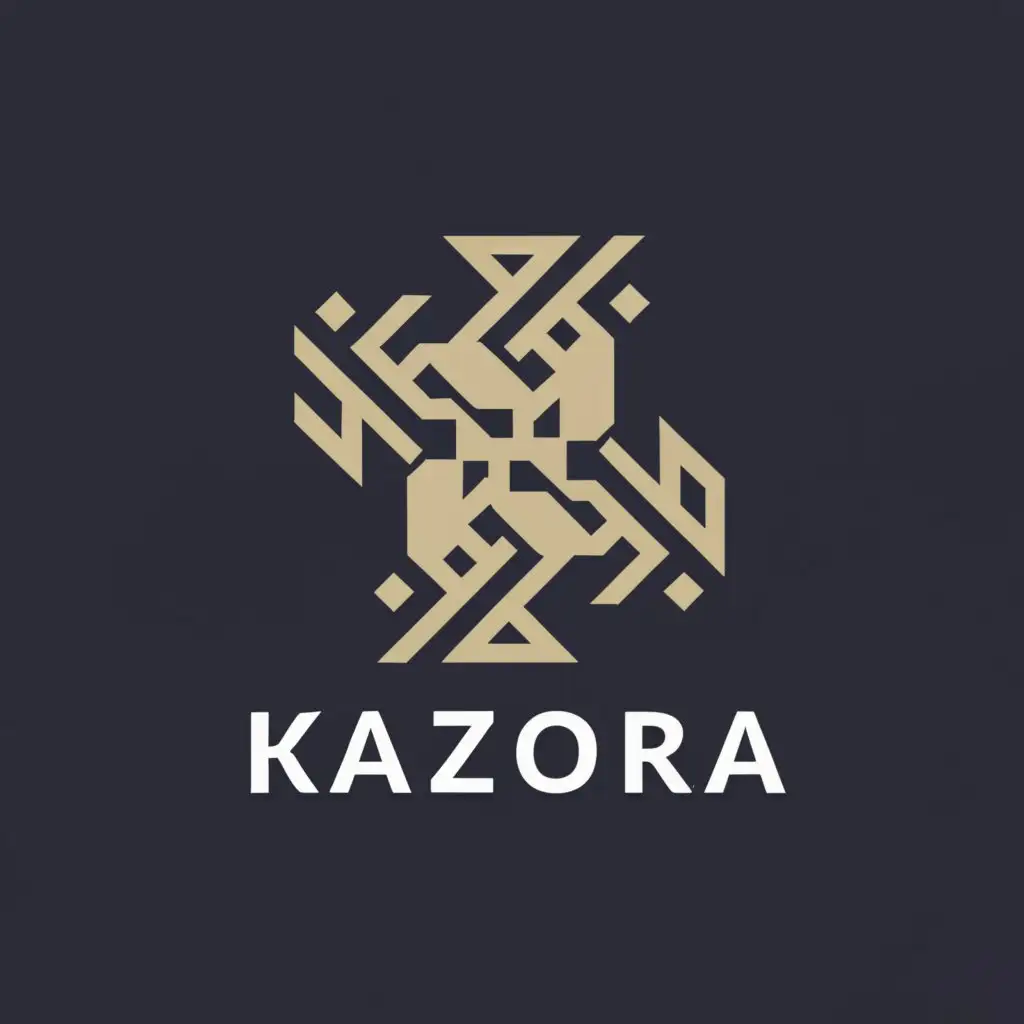 a logo design,with the text "KAZORA", main symbol:KZ,complex,be used in Retail industry,clear background