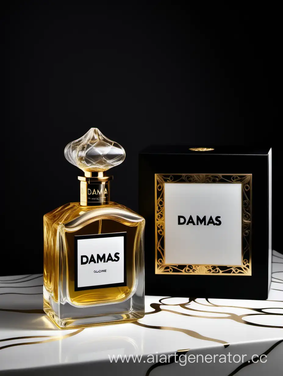 Luxurious-Damas-Cologne-in-BaroqueInspired-Setting-with-Golden-Accents