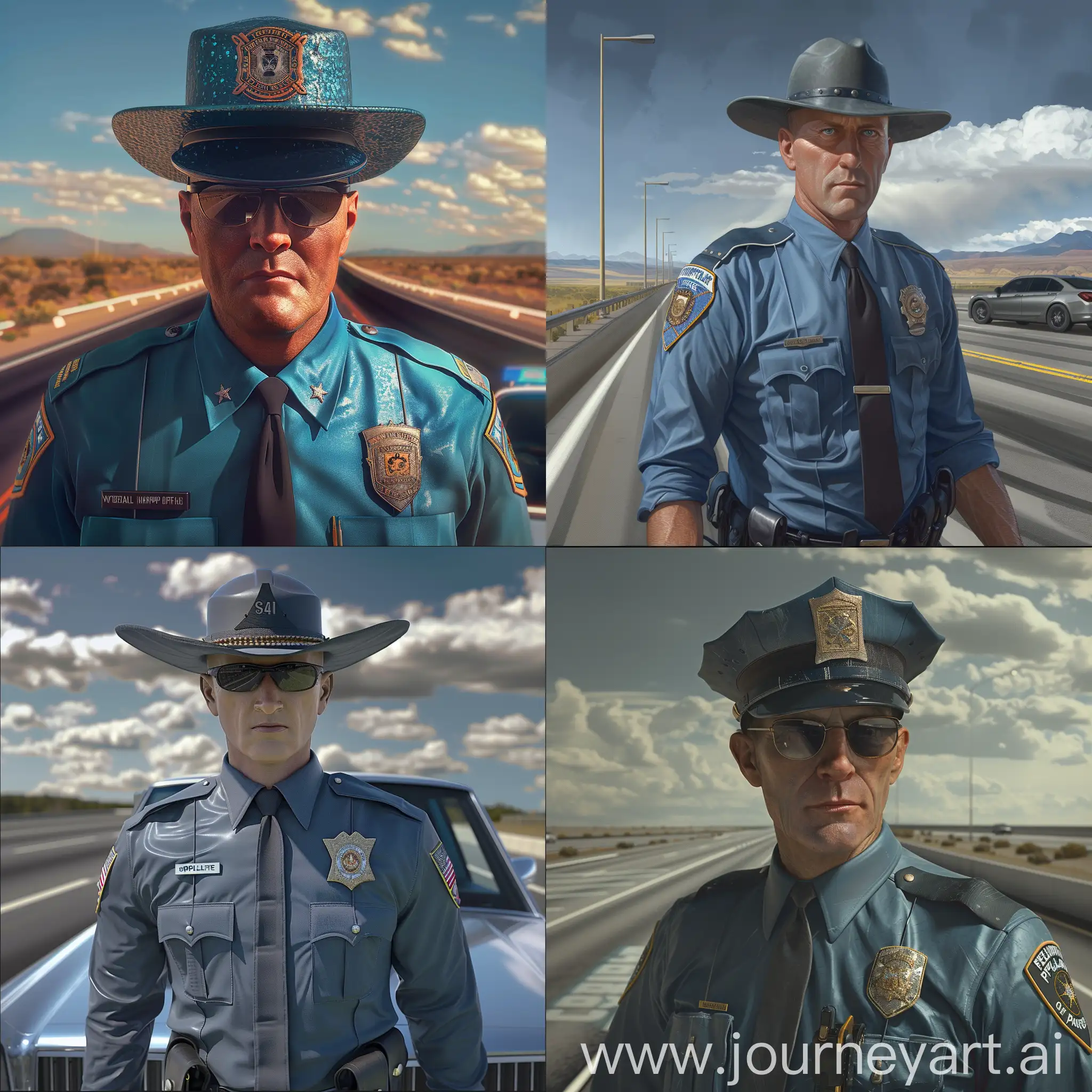 Cinematic-Federal-Highway-Patrol-Officer-on-Duty