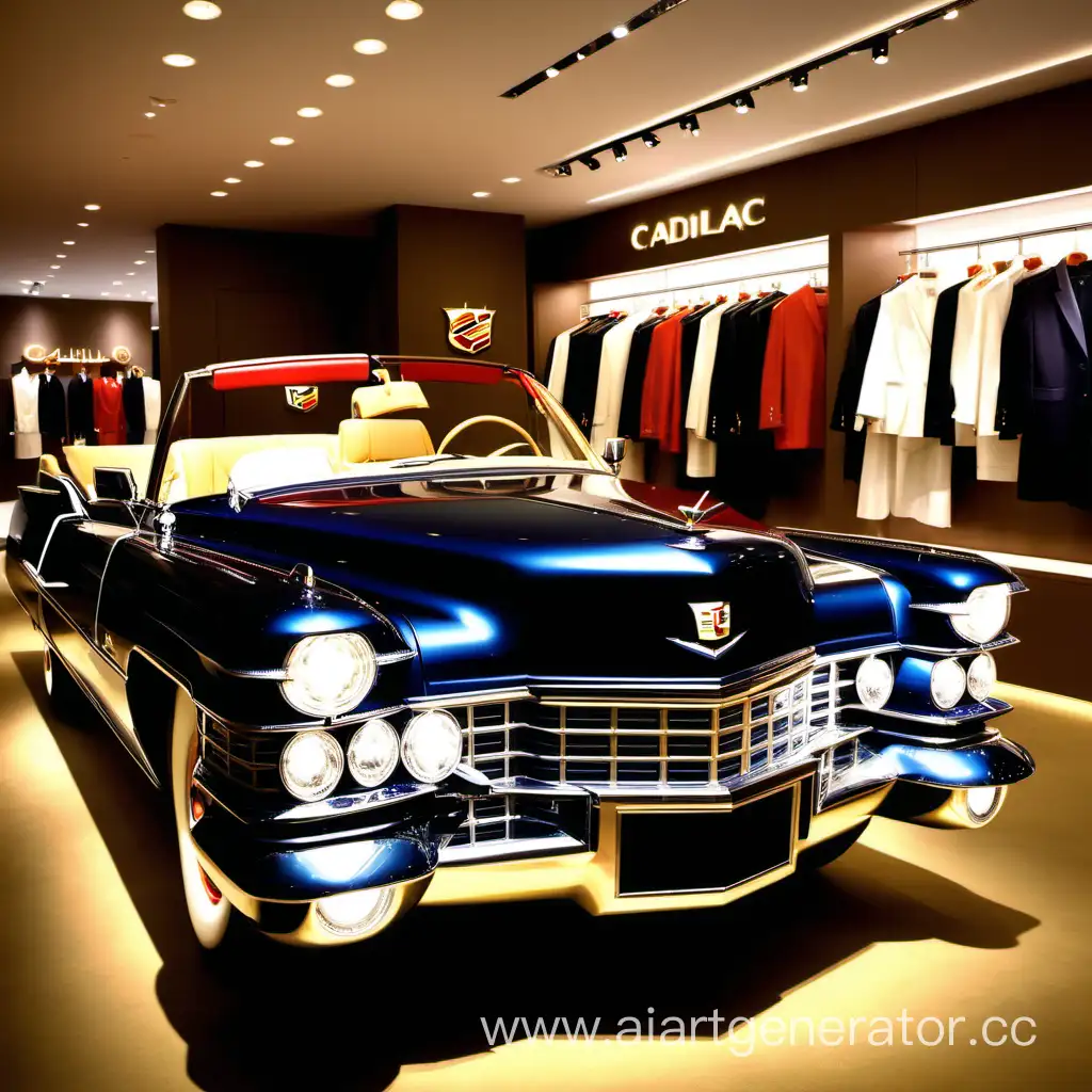 cadillac louis vitton в бутике